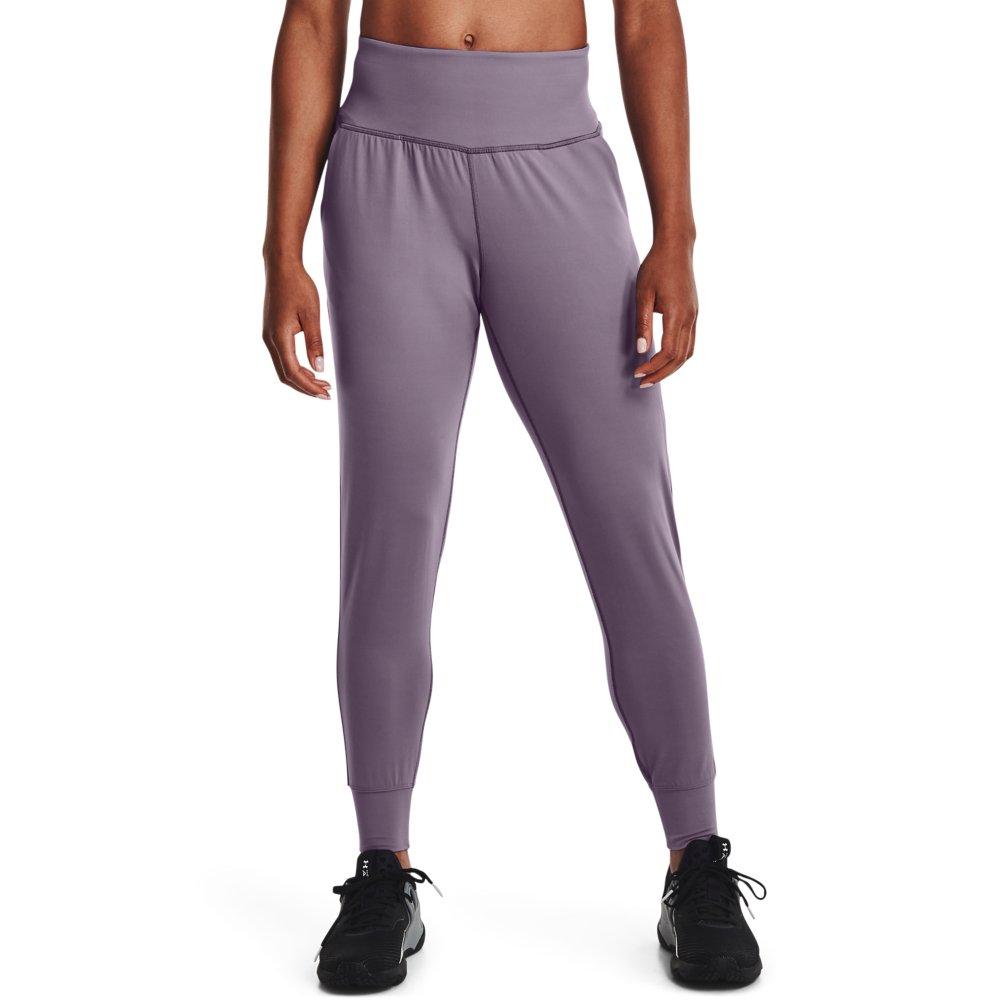 Under Armour Women's UA Meridian Joggers - PURPLE Thumbnail View 1