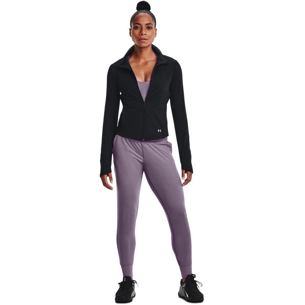 Under Armour Women's UA Meridian Joggers - PURPLE Thumbnail View 3