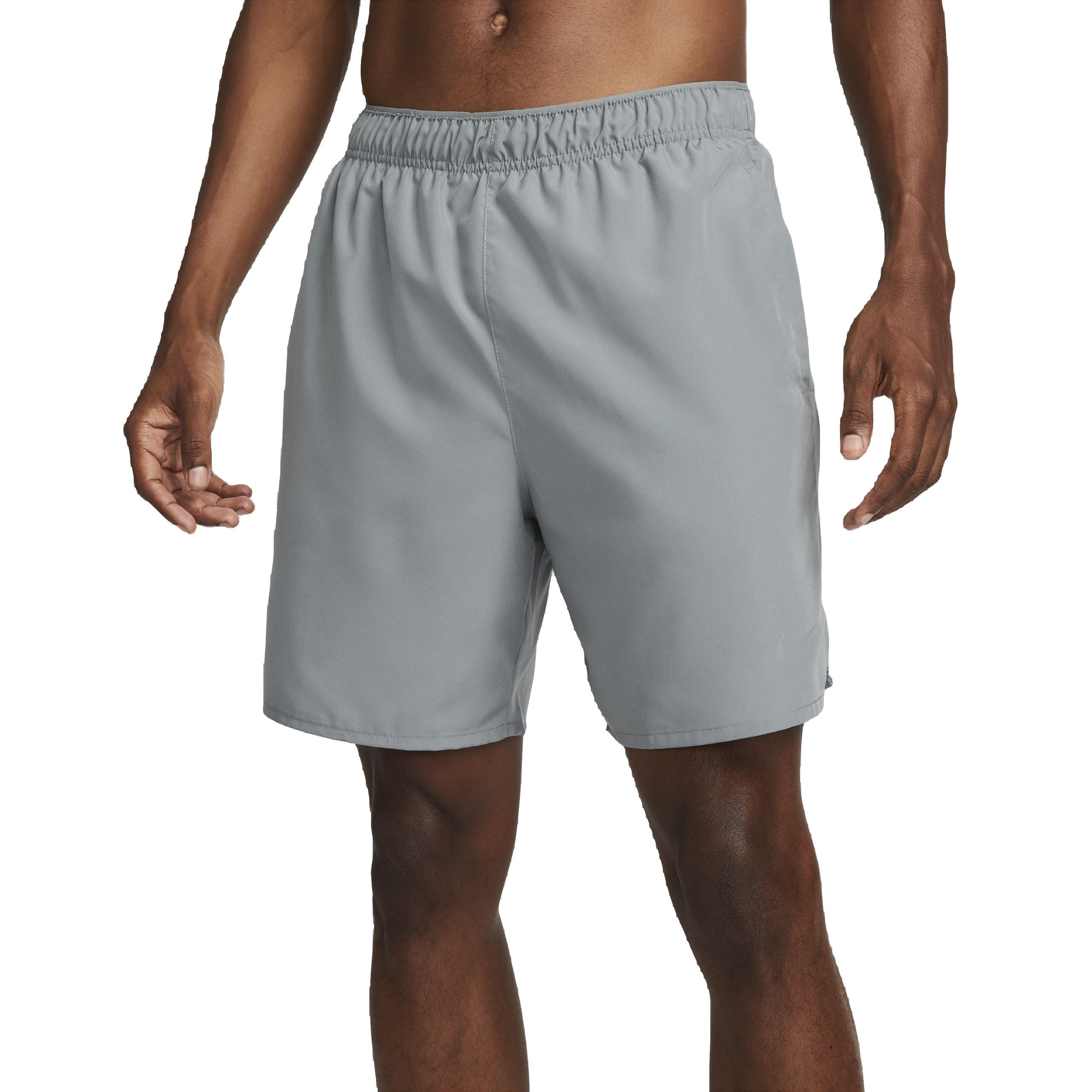 Nike Men's Dri-FIT Challenger 7" Brief-Lined Running Shorts - GREY Thumbnail View 2