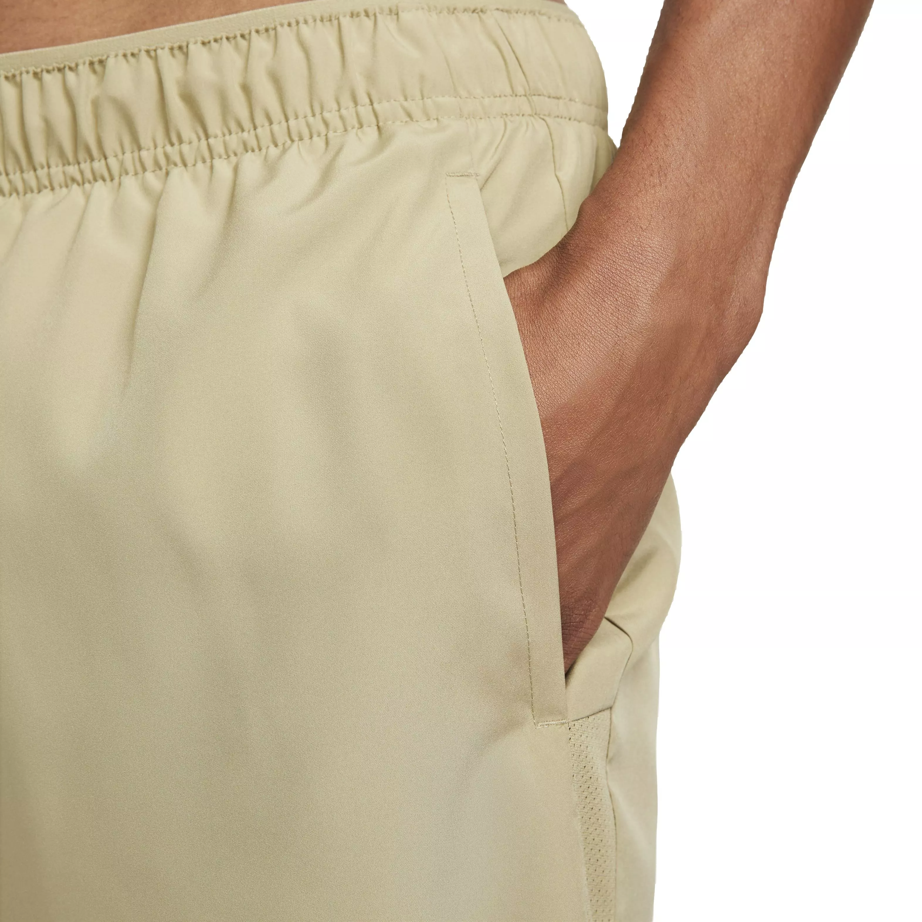 Nike Men's Dri-FIT Challenger 7" Brief-Lined Running Shorts - BROWN