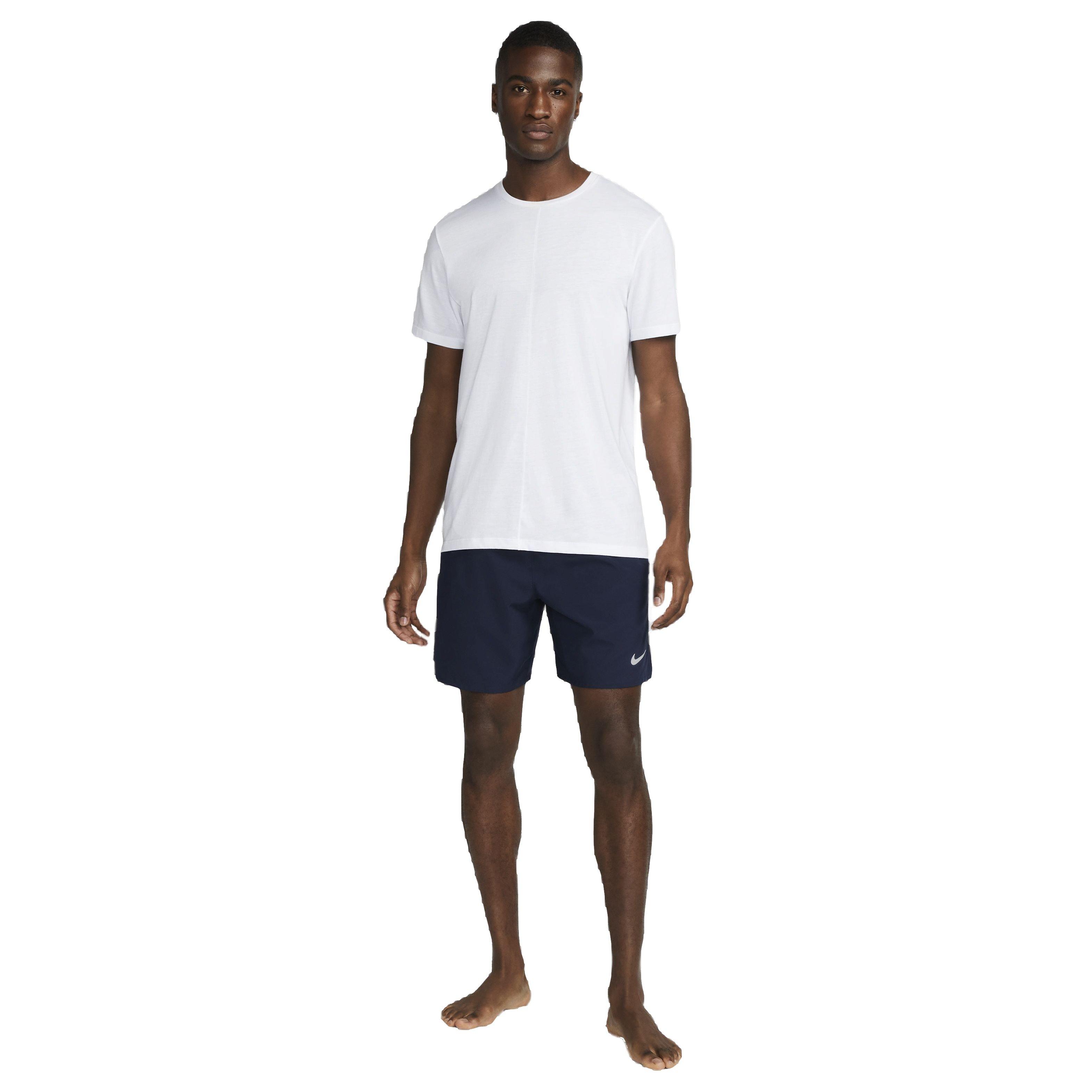 Nike Men's Dri-FIT Challenger 7" Brief-Lined Running Shorts - BLUE Thumbnail View 8