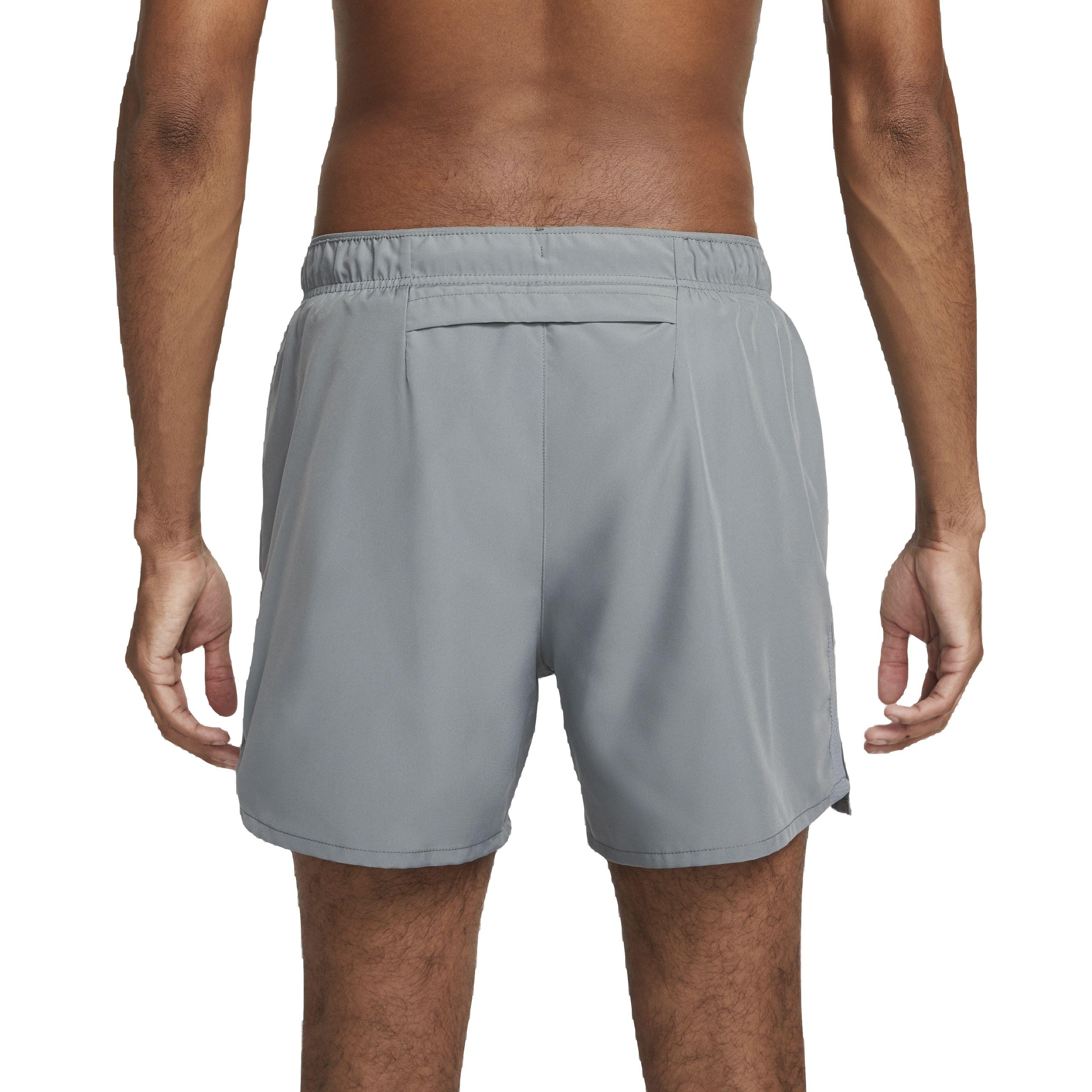 Nike Men's Dri-FIT Challenger 5" Brief-Lined Versatile Shorts - GREY Thumbnail View 3