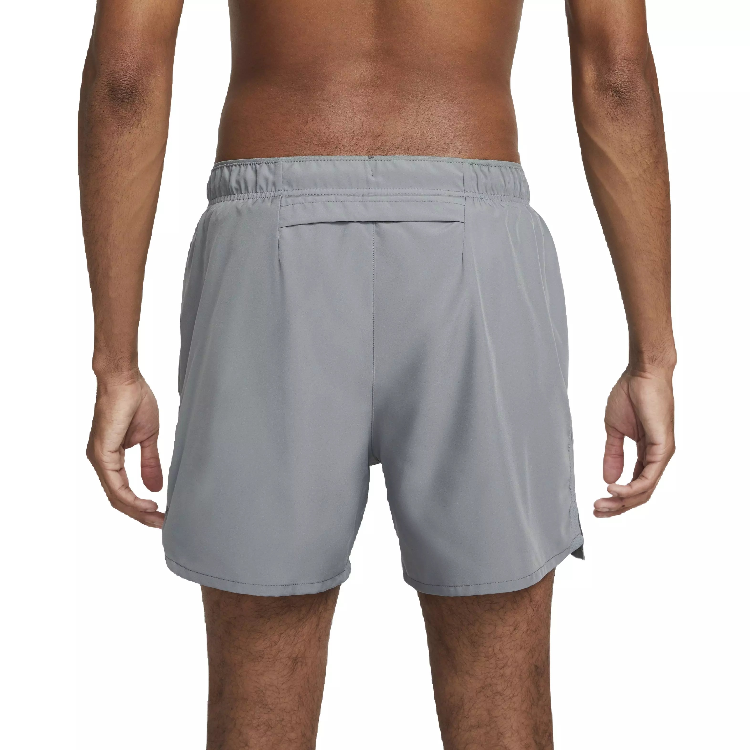 Nike Men's Dri-FIT Challenger 5" Brief-Lined Versatile Shorts - GREY