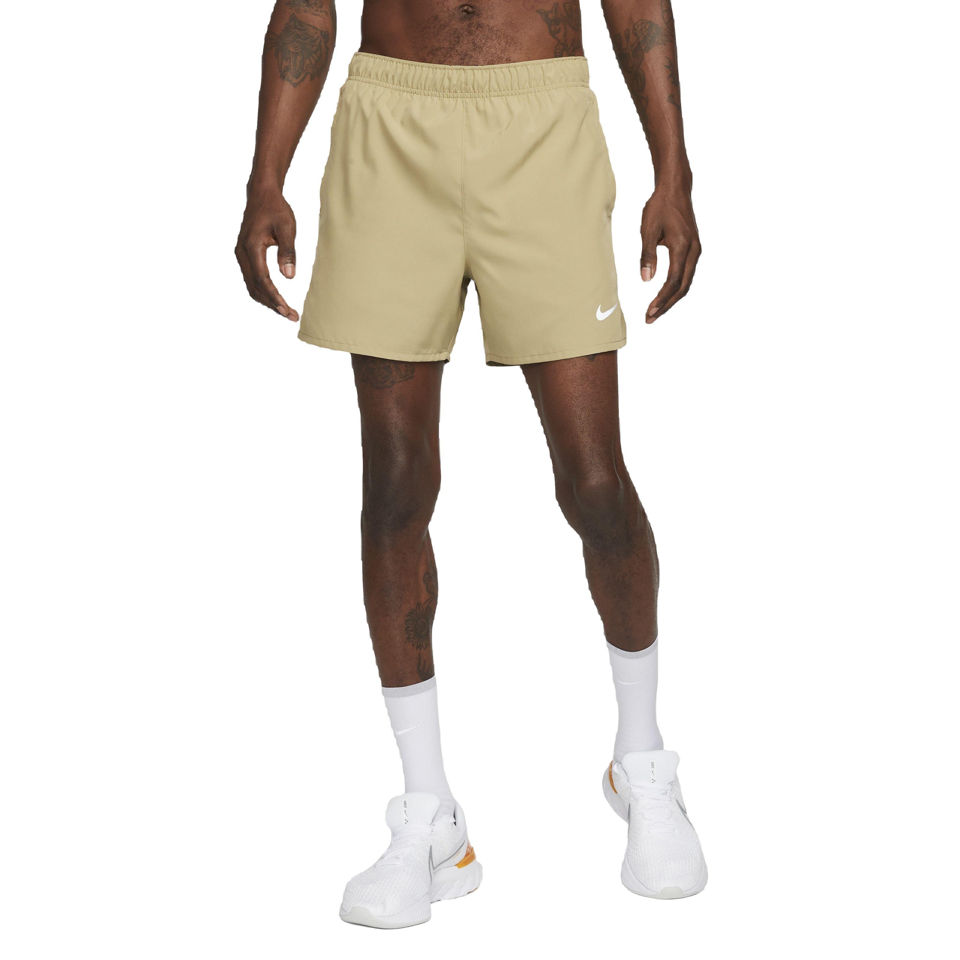 Nike Men's Dri-FIT Challenger 5" Brief-Lined Versatile Shorts - BROWN Thumbnail View 1
