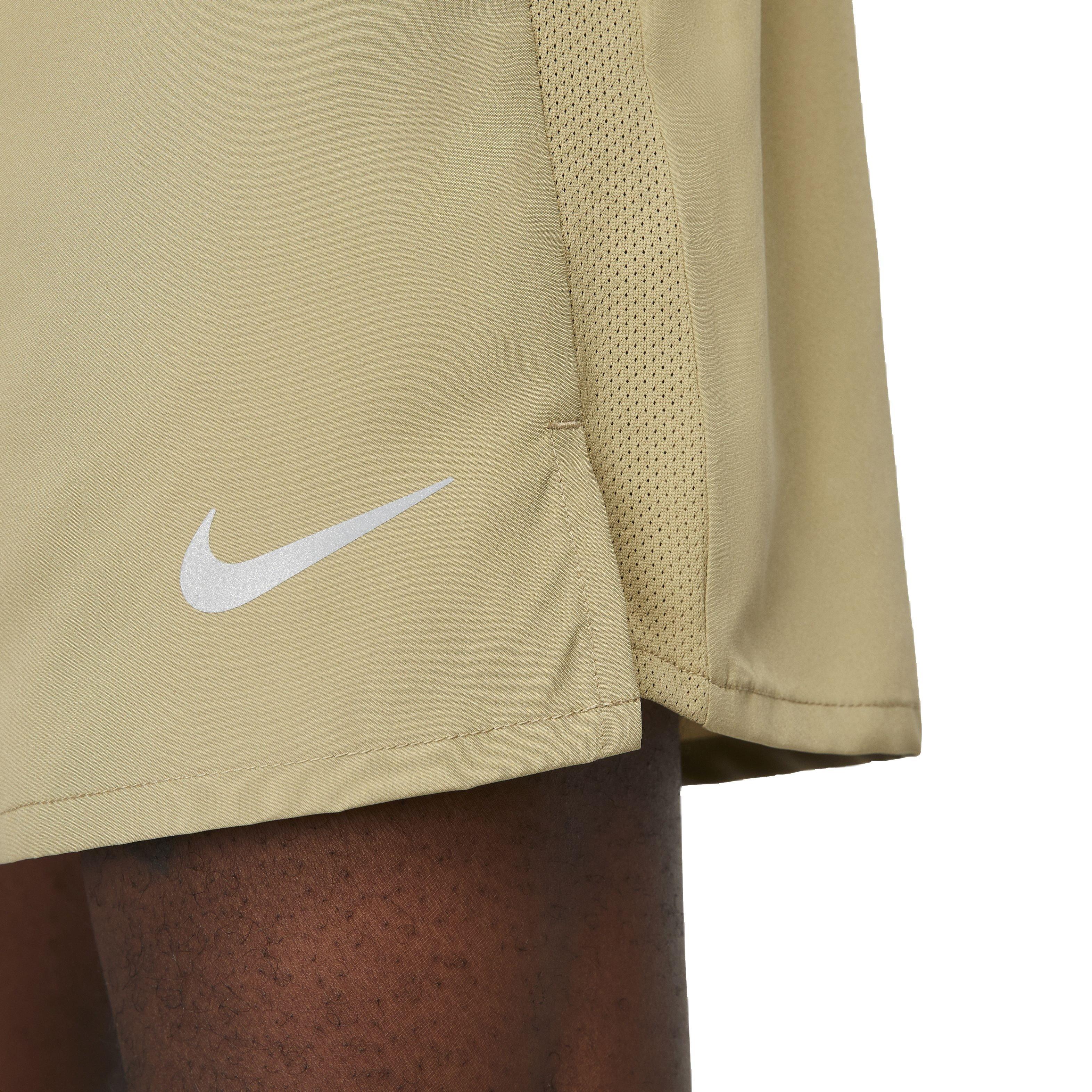 Nike Men's Dri-FIT Challenger 5" Brief-Lined Versatile Shorts - BROWN Thumbnail View 5