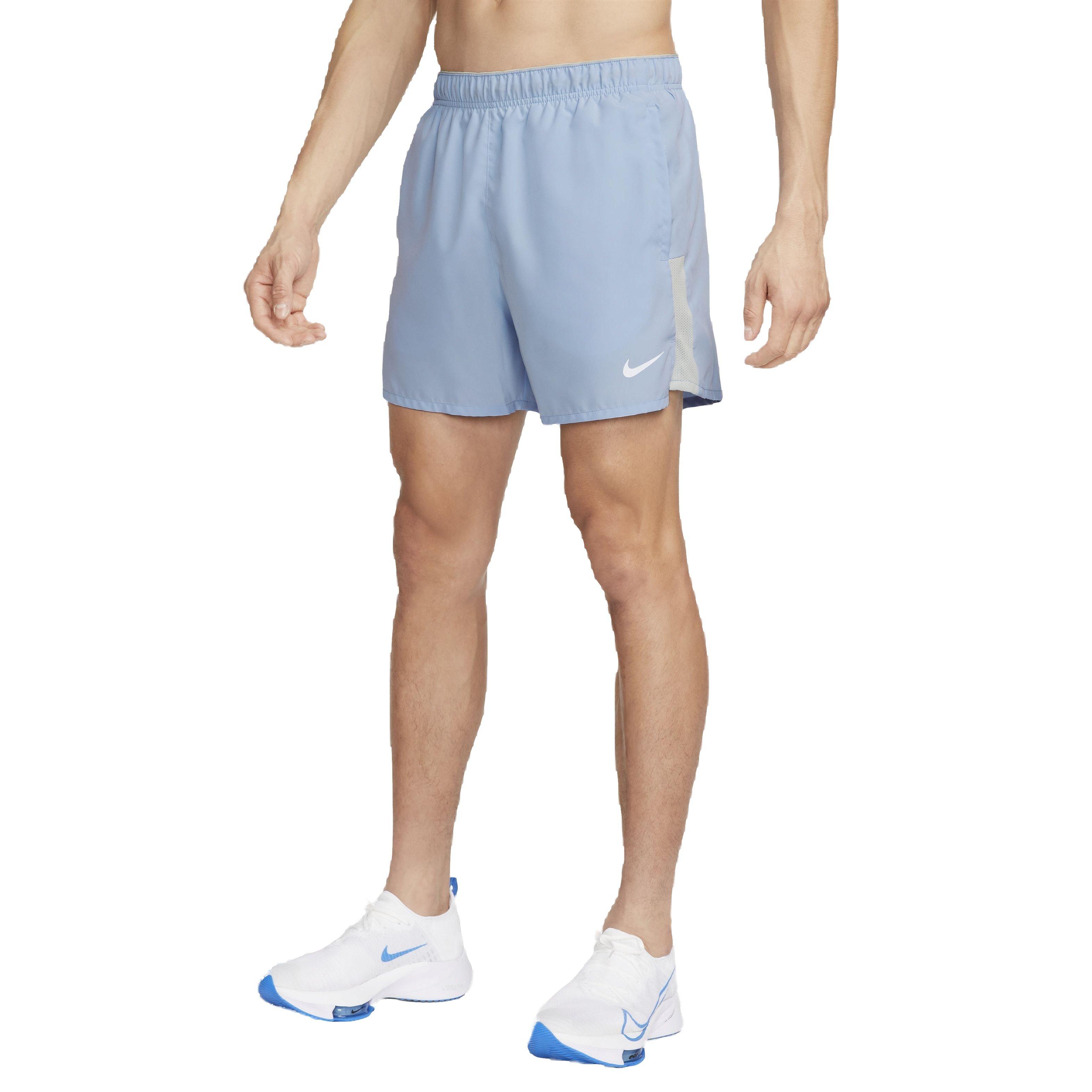 Nike Men's Dri-FIT Challenger 5" Brief-Lined Versatile Shorts - BLUE Thumbnail View 1