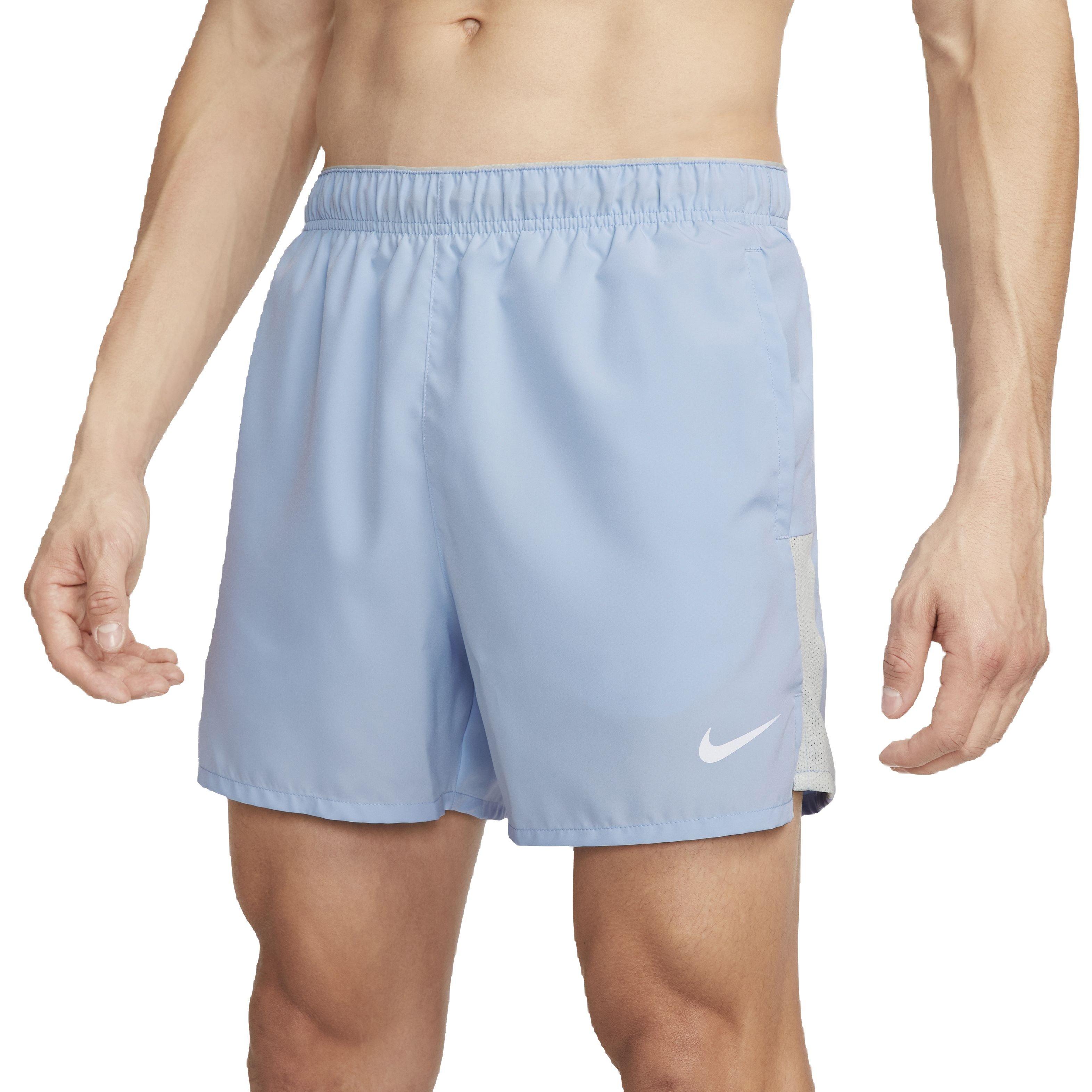Nike Men's Dri-FIT Challenger 5" Brief-Lined Versatile Shorts - BLUE Thumbnail View 2