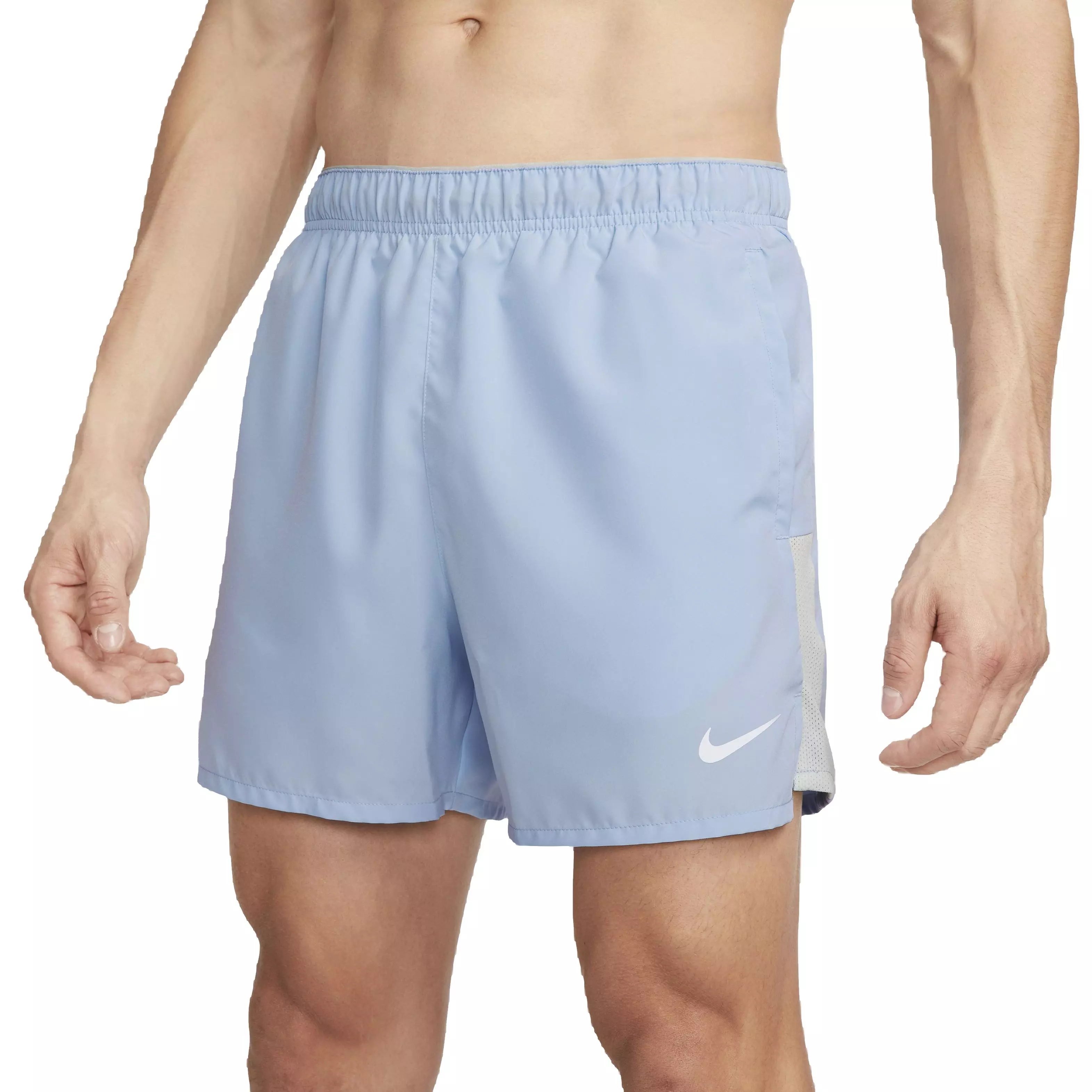 Nike Men's Dri-FIT Challenger 5" Brief-Lined Versatile Shorts - BLUE
