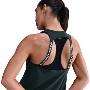 Nike Women's Pro Dri-FIT Elastika Tank Top -Seaweed Green