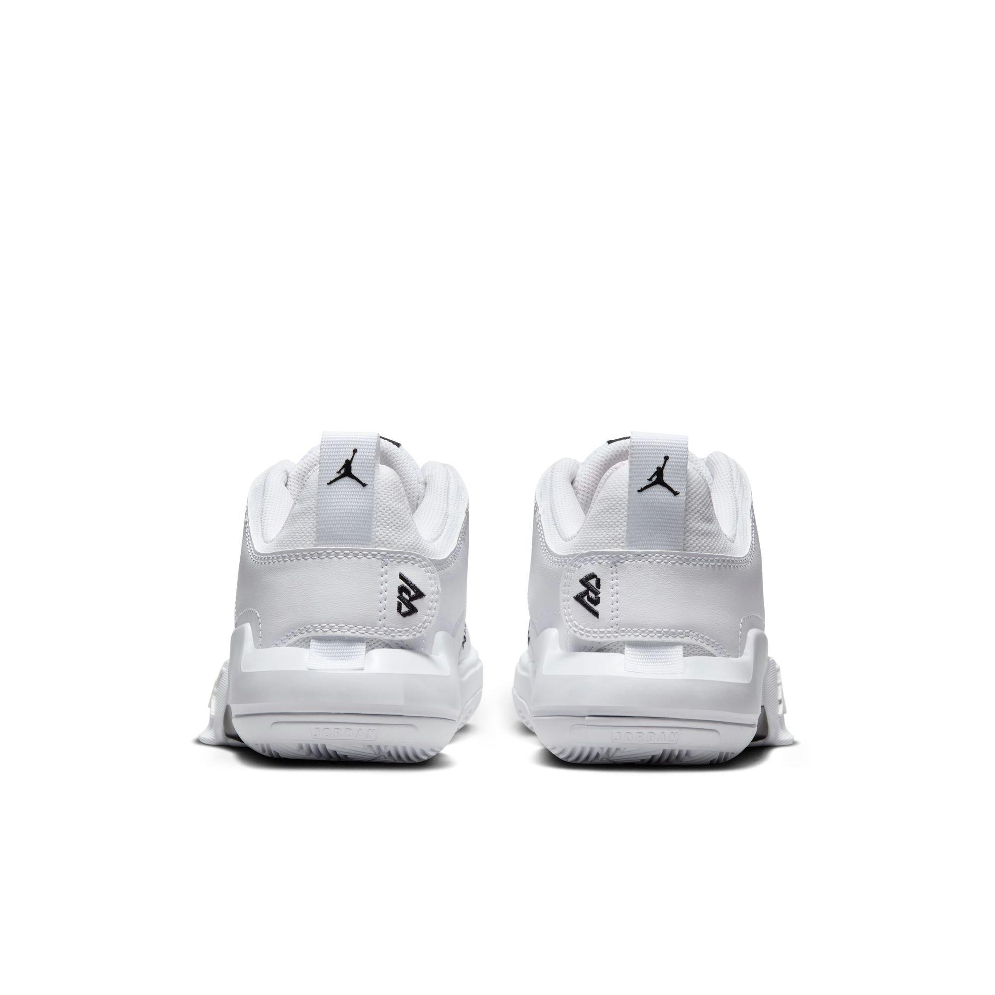 Jordan One Take 5 "White/Arctic Punch/Black" Grade School Boys' Shoe - WHITE/PUNCH/BLACK Thumbnail View 5