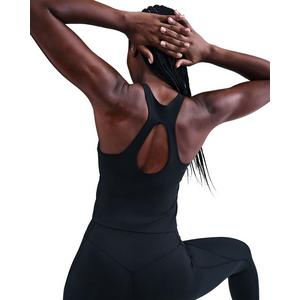 Nike Women's Universa Medium-Support Padded Sports Bra Tank -Black