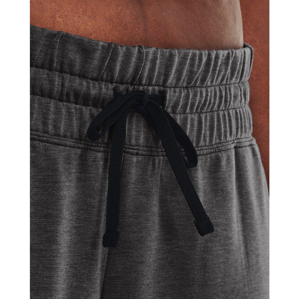 Under Armour Women's Rival Terry Joggers - Grey/Black - GREY/BLACK Thumbnail View 3