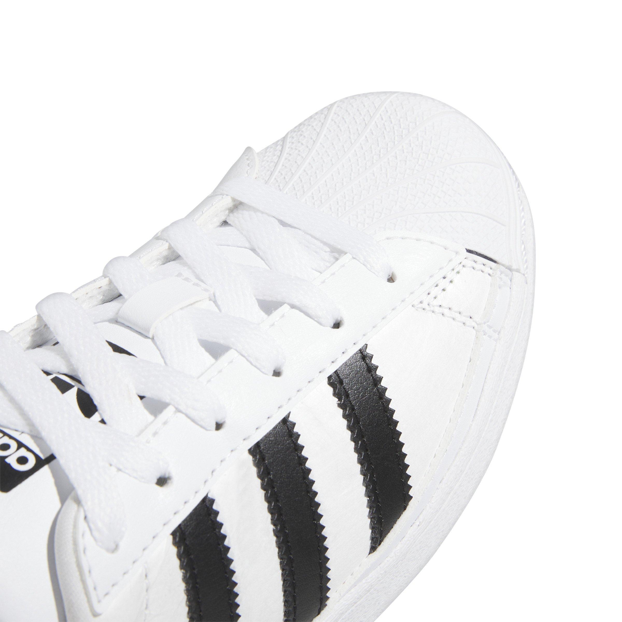 adidas Superstar Core Black Grade School Kids' Shoe - Hibbett