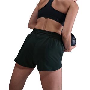Nike One Women's Dri-FIT Mid-Rise 3" Brief-Lined Shorts -Seaweed Green