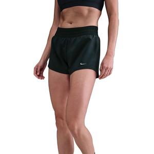 Nike One Women's Dri-FIT Mid-Rise 3" Brief-Lined Shorts -Seaweed Green