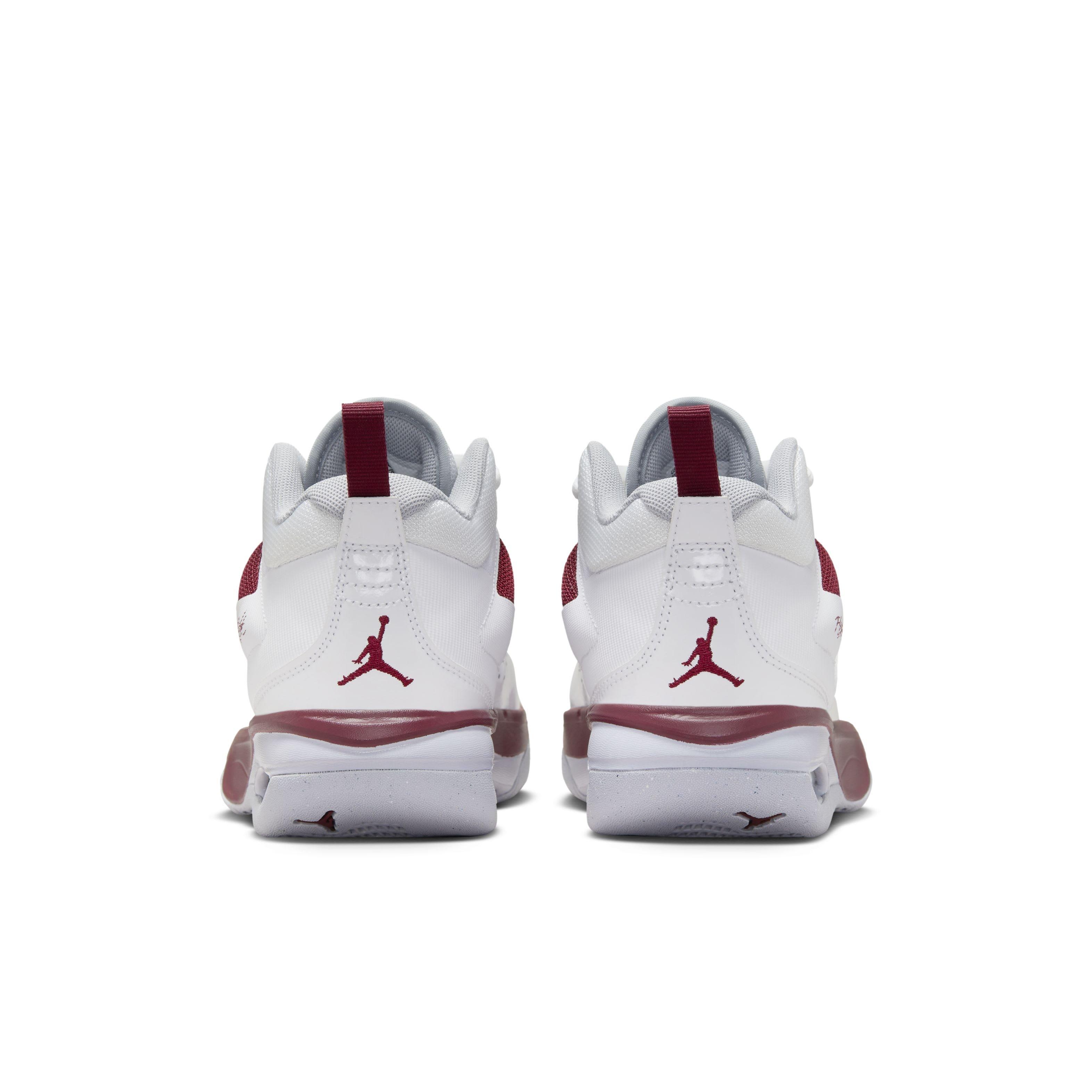 Jordan Stay Loyal 3 Grade School Boys' "White/Wolf Grey/Team Red" Shoe