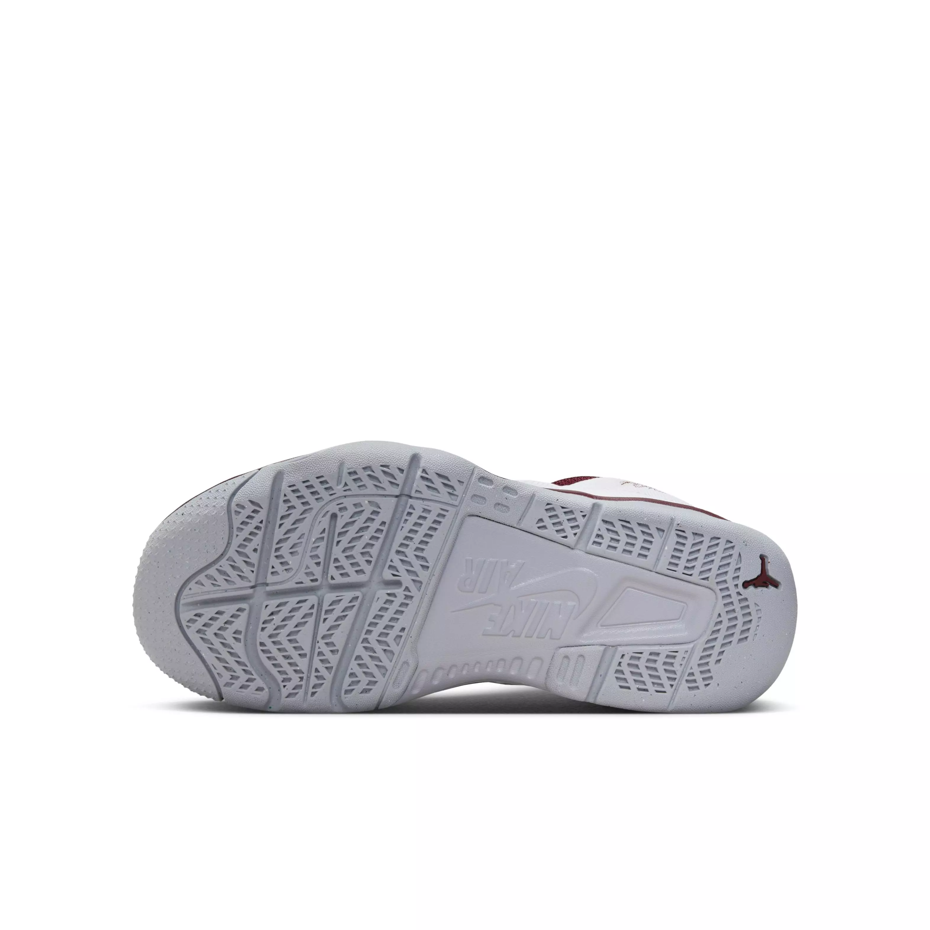 Jordan Stay Loyal 3 "White/Wolf Grey/Team Red" Grade School Boys' Shoe - WHITE/GREY/RED