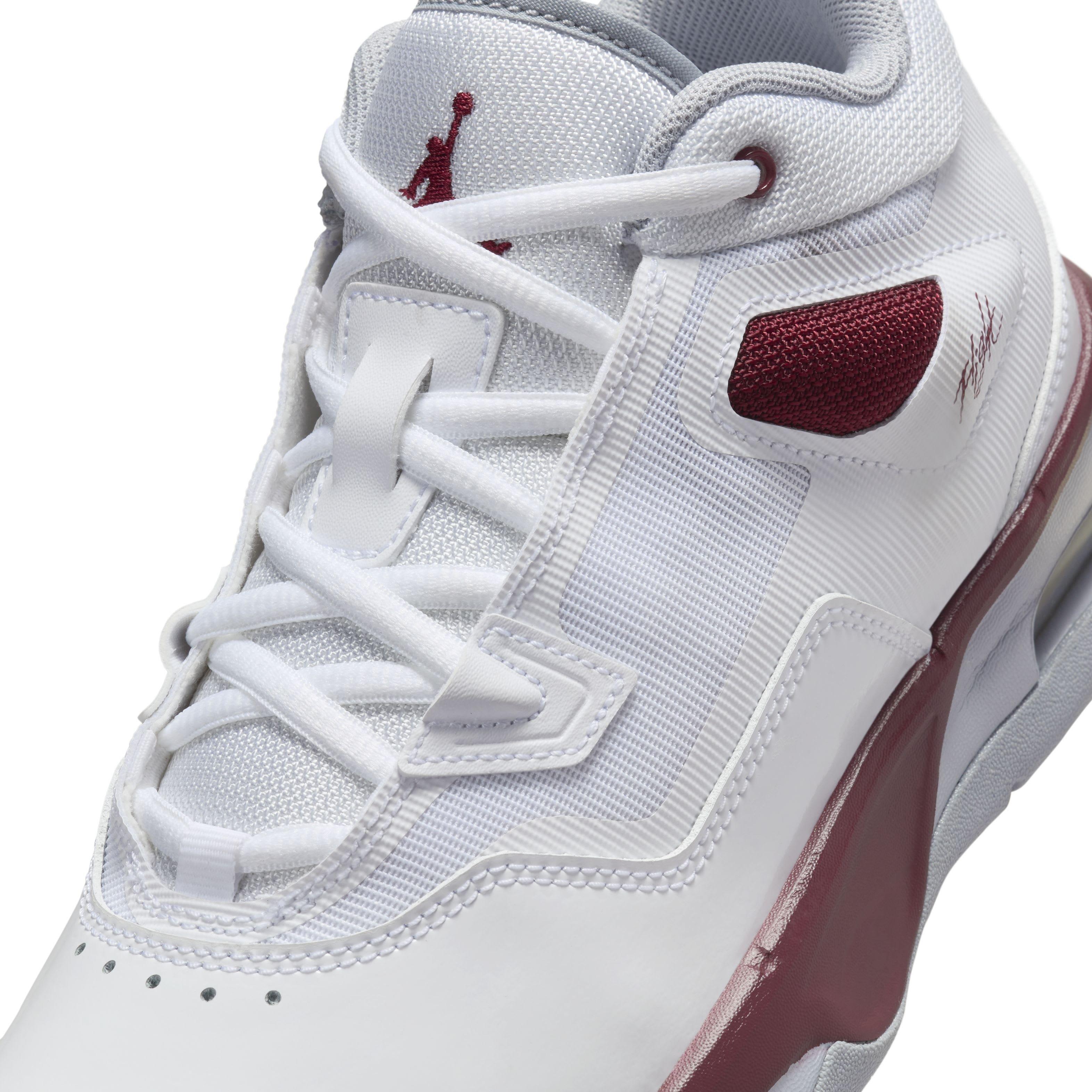 Jordan Stay Loyal 3 Grade School Boys' "White/Wolf Grey/Team Red" Shoe