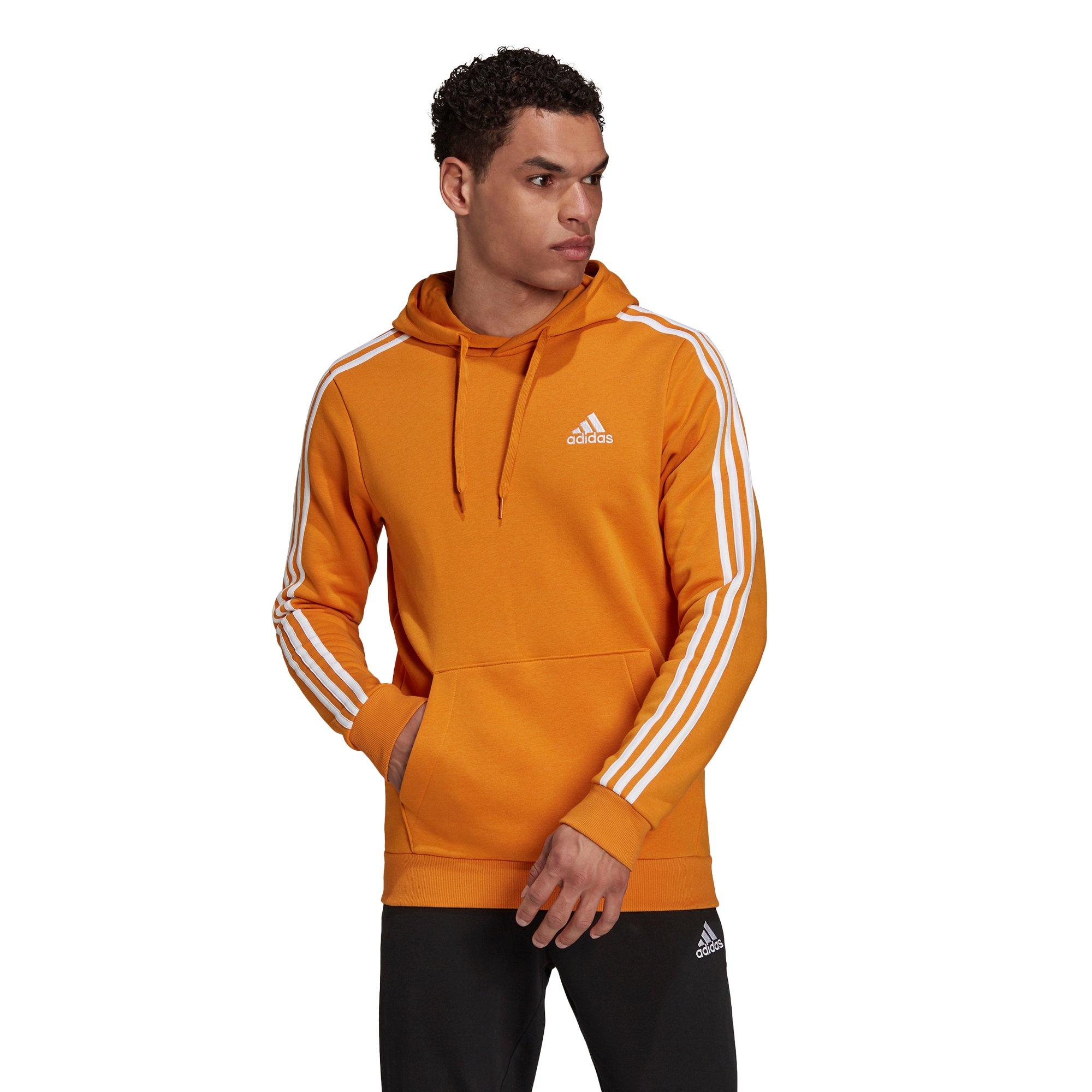 Adidas hoodie orange stripes new arrivals