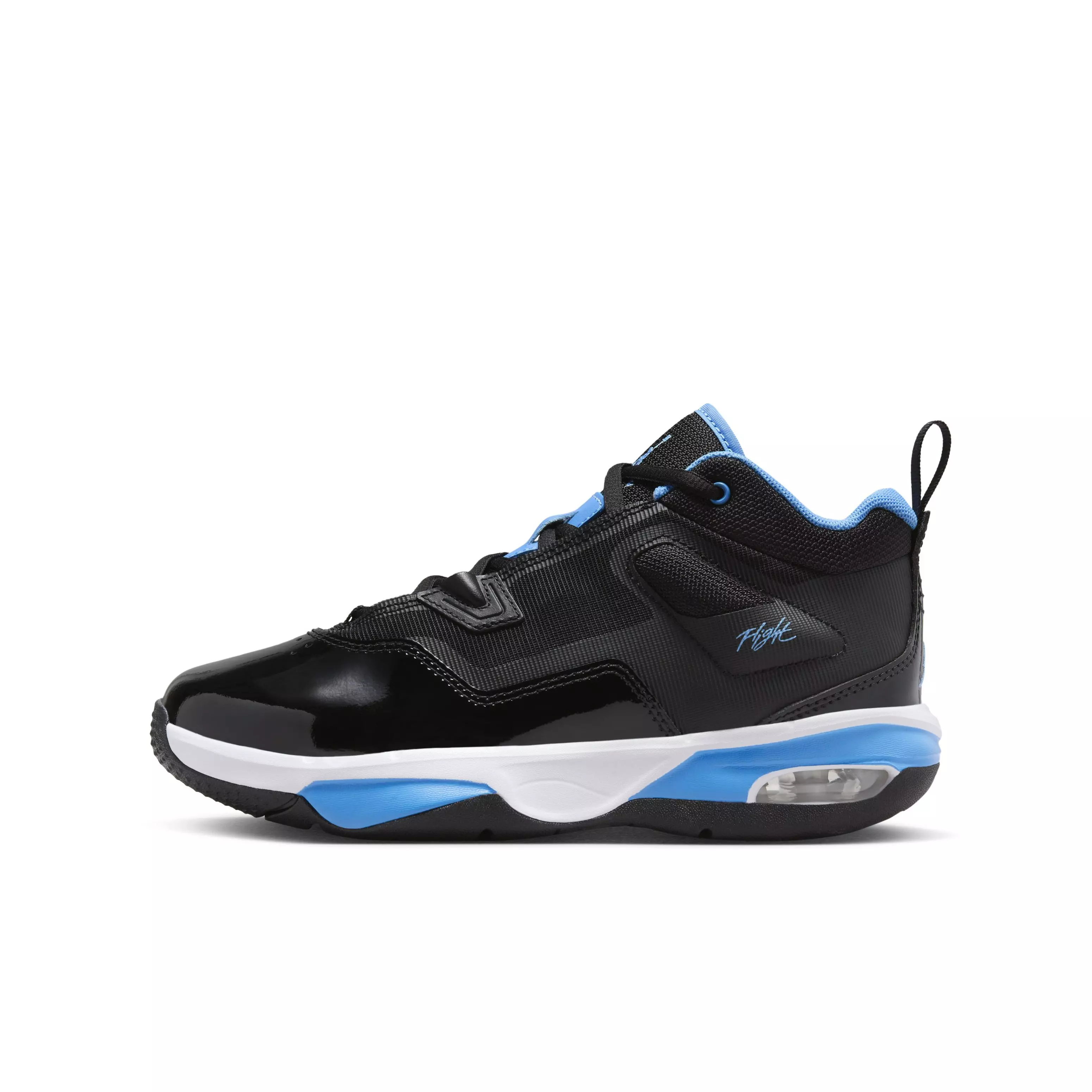 Jordan Stay Loyal 3 "Black/White/University Blue" Grade School Boys' Shoe - BLACK/WHITE/BLUE