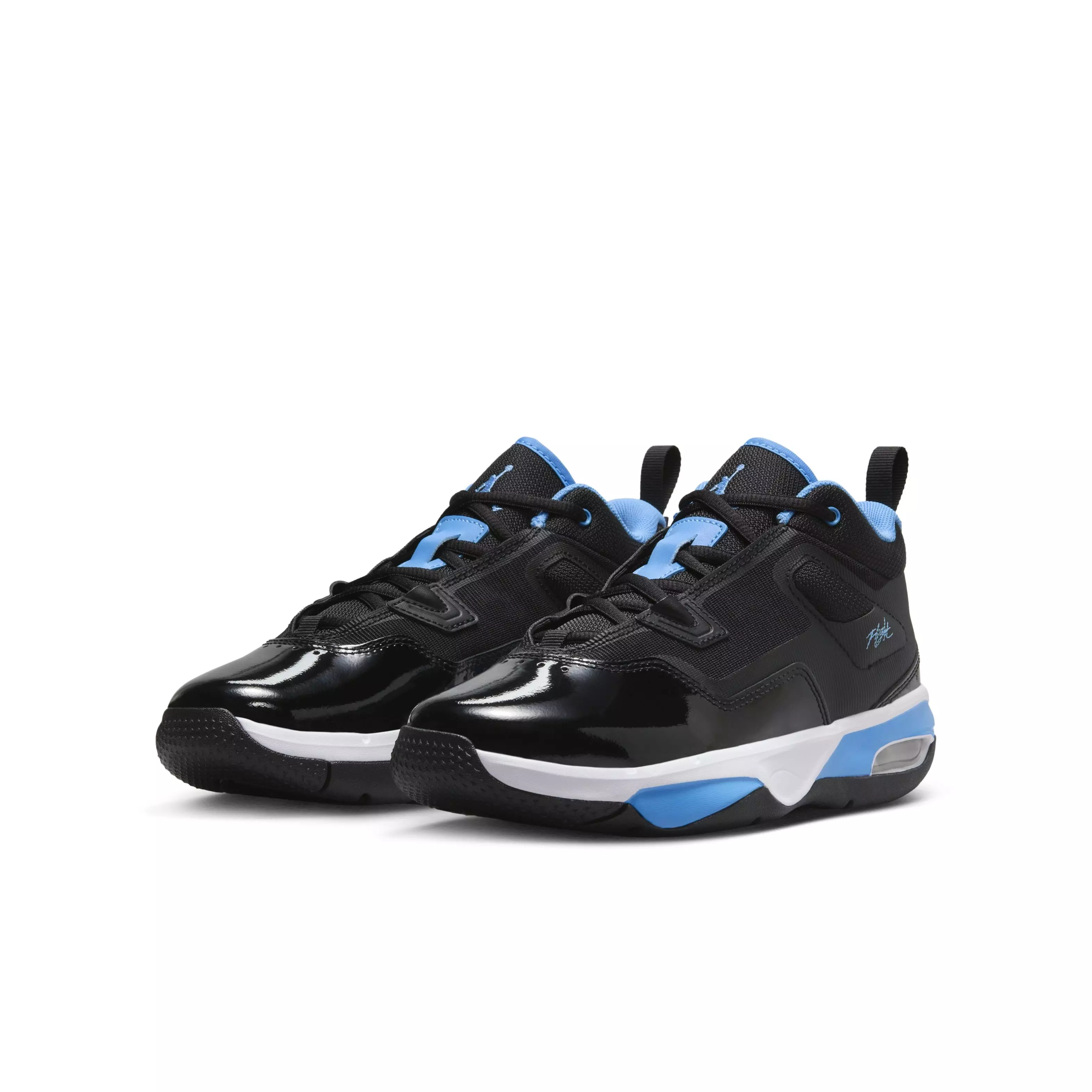 Jordan Stay Loyal 3 "Black/White/University Blue" Grade School Boys' Shoe - BLACK/WHITE/BLUE