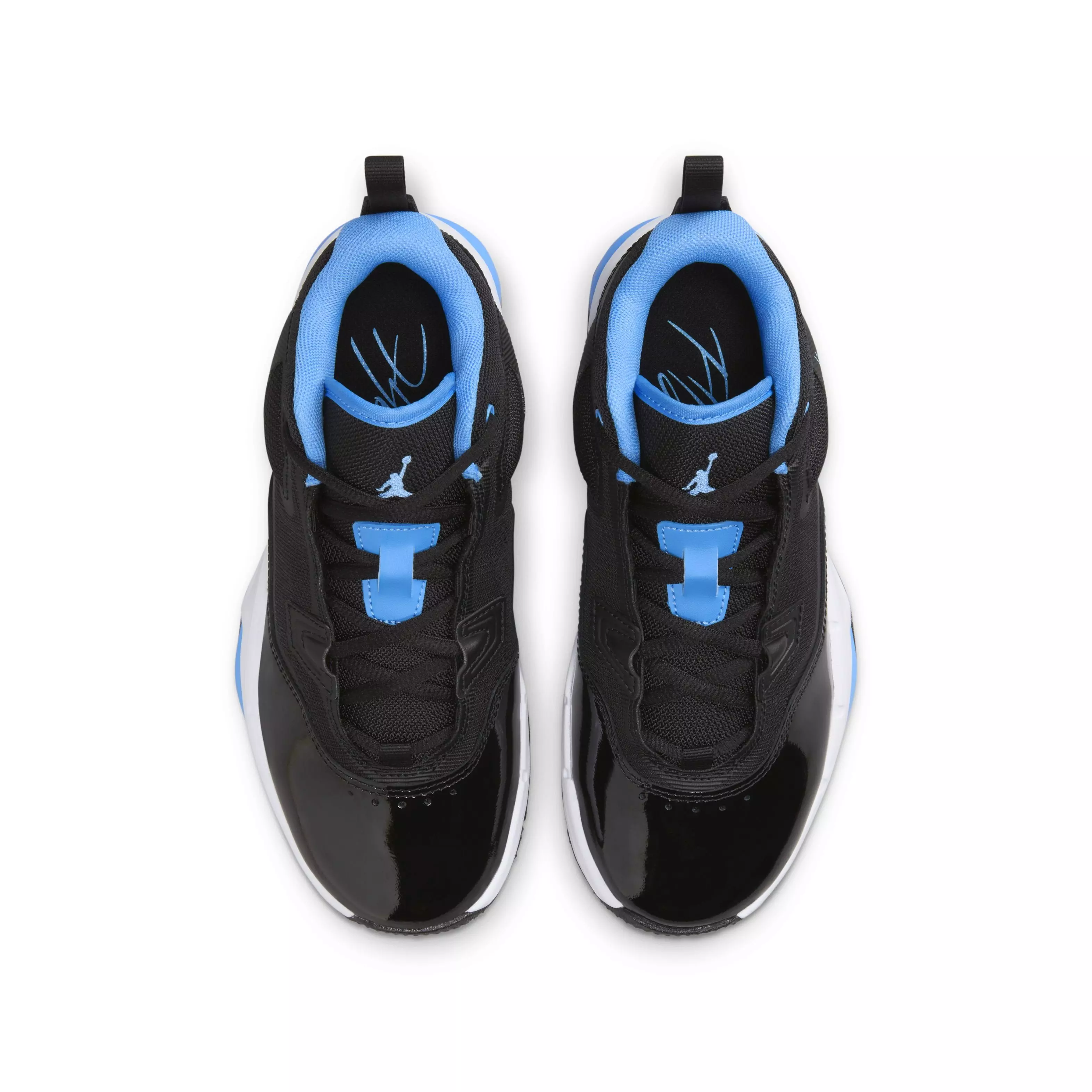 Jordan Stay Loyal 3 "Black/White/University Blue" Grade School Boys' Shoe - BLACK/WHITE/BLUE