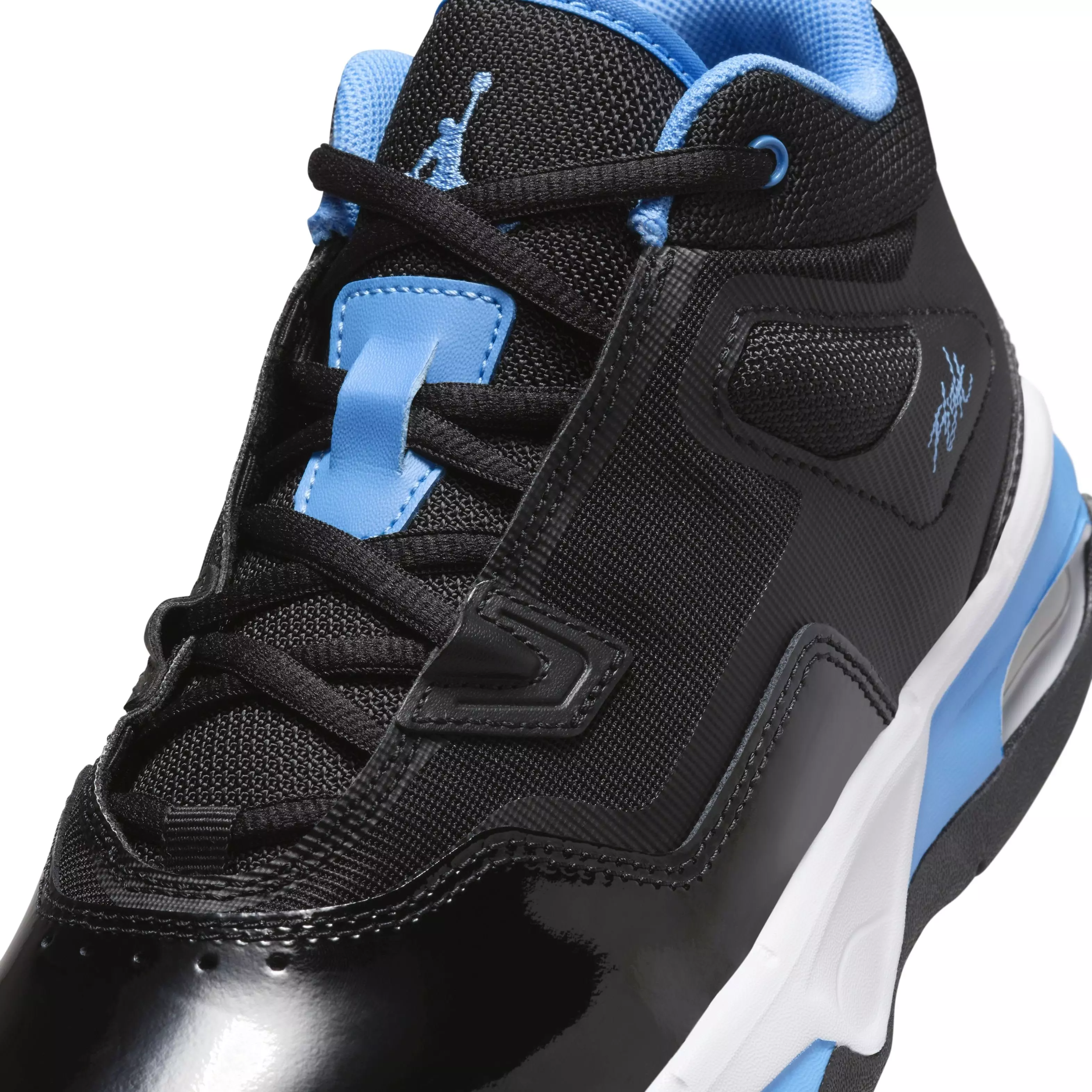 Jordan Stay Loyal 3 "Black/White/University Blue" Grade School Boys' Shoe - BLACK/WHITE/BLUE