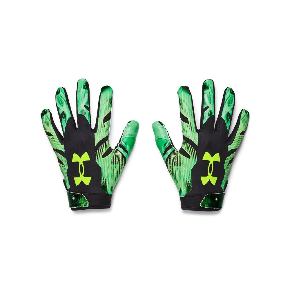 Under armour football gloves 2024 green