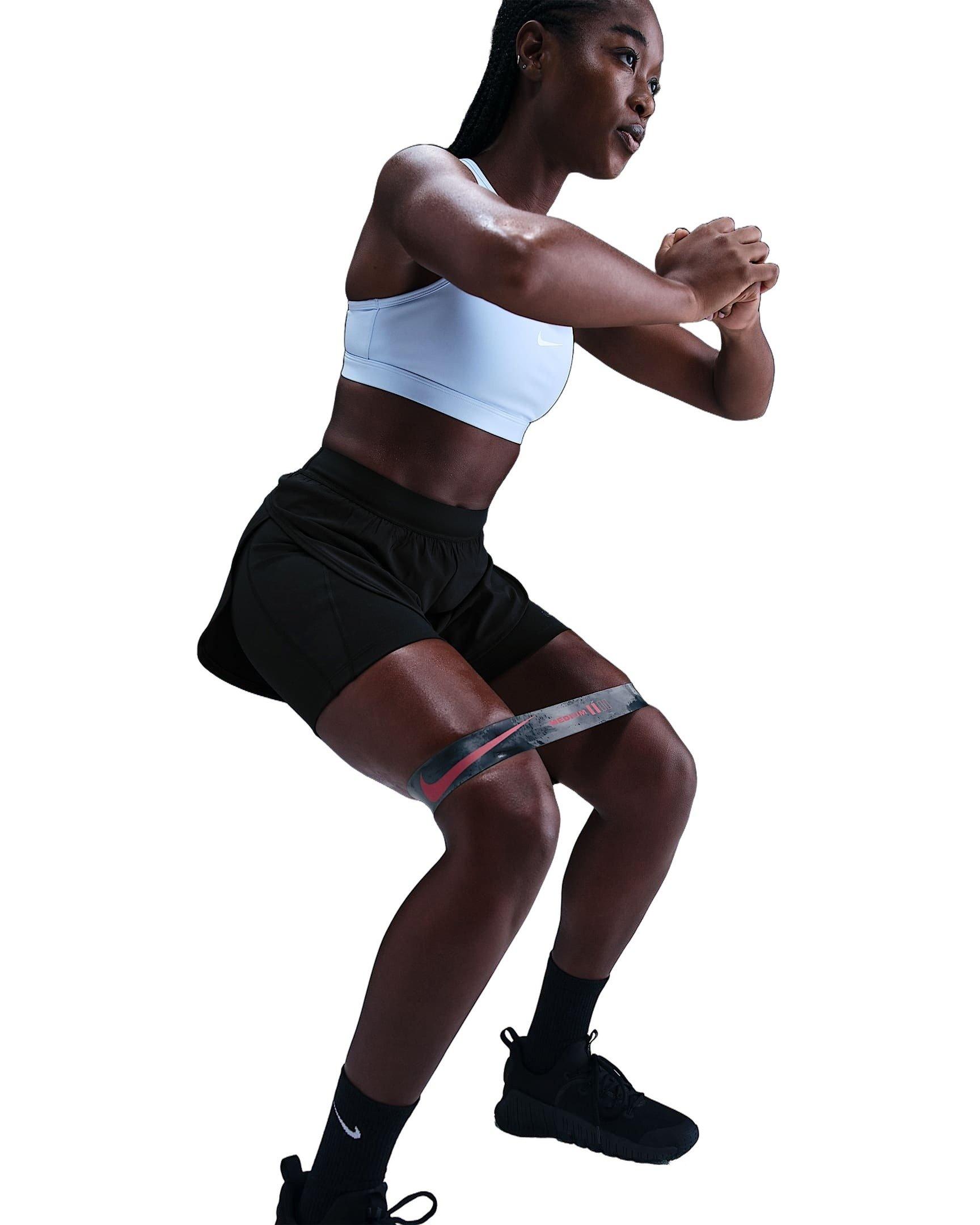 Nike Women's Universa 2-in-1 5" Shorts -Black - BLACK Thumbnail View 3