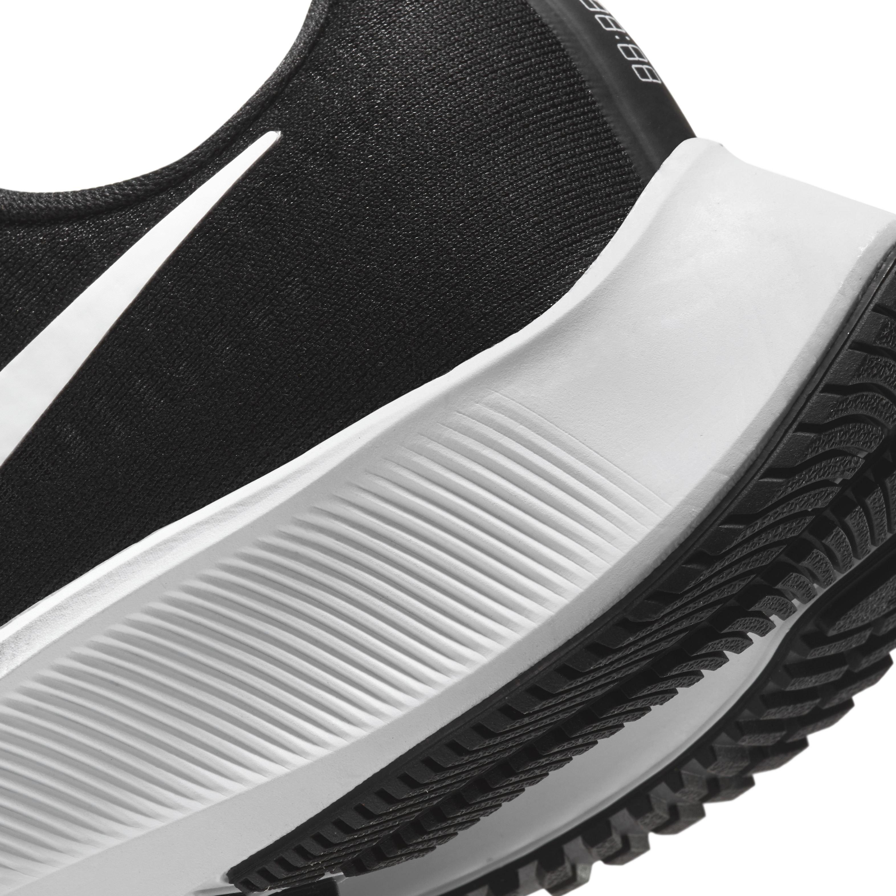 Nike Air Zoom Pegasus 37 "Black/White" Men's Running Shoe-Extra Wide - BLACK/WHITE Thumbnail View 8