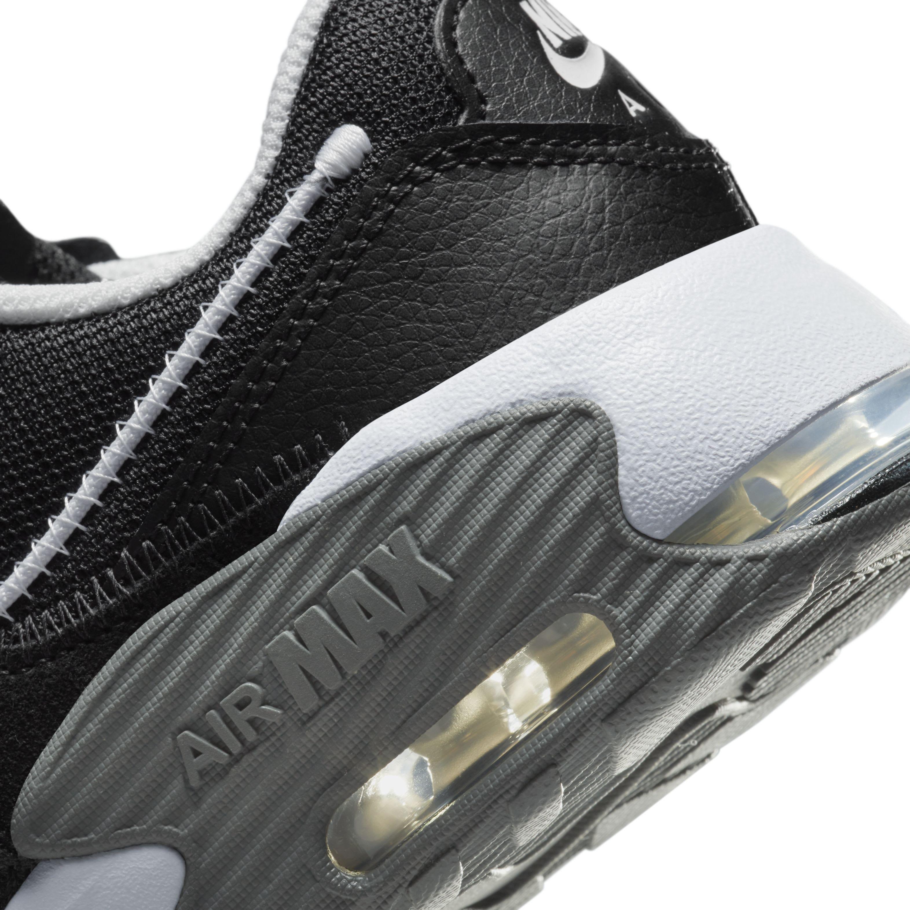Nike Air Max Excee "Black/Dark Grey/White" Grade School Boys' Shoe - BLACK/DK GREY/WHITE Thumbnail View 7