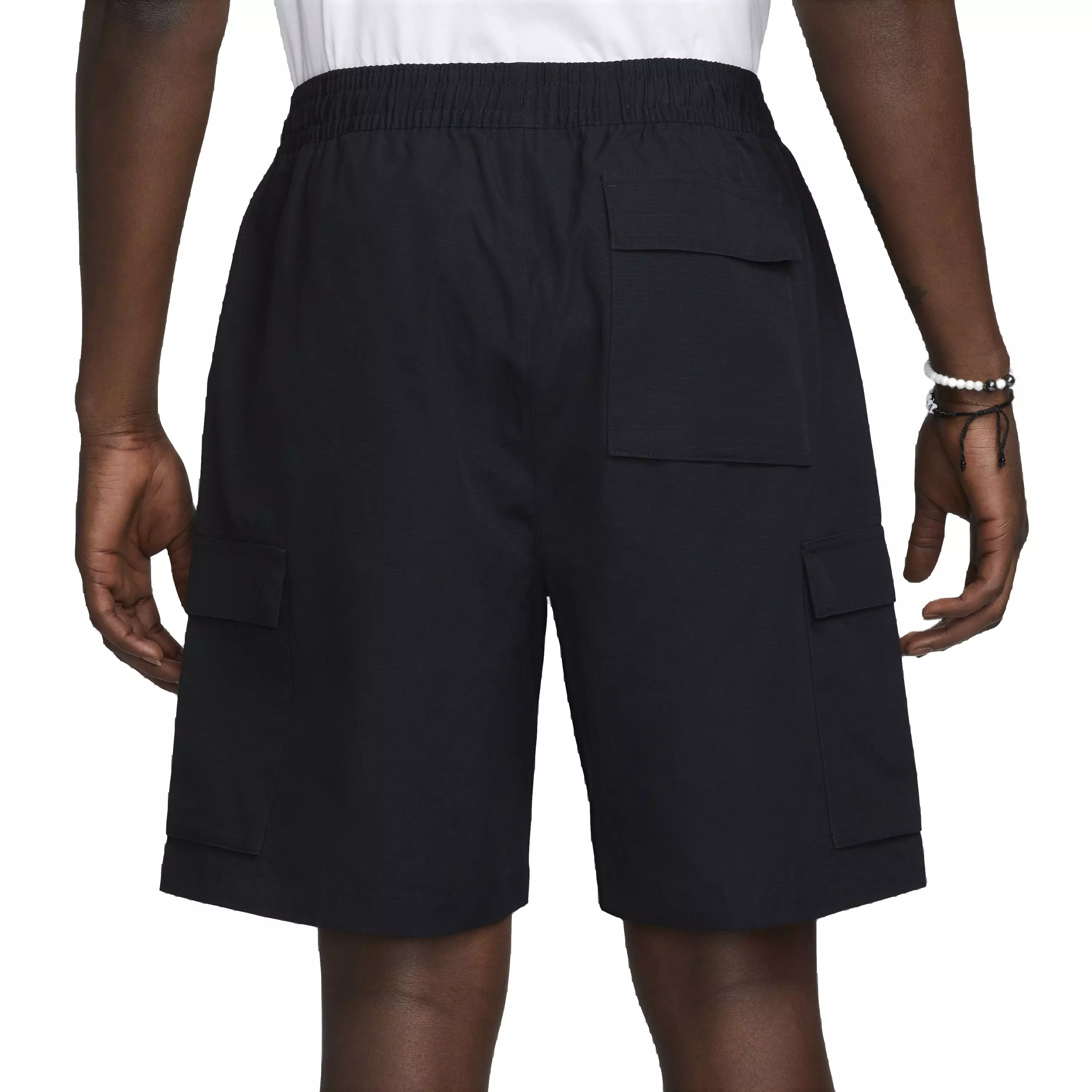Nike Men's Club Woven Cargo Shorts - BLACK