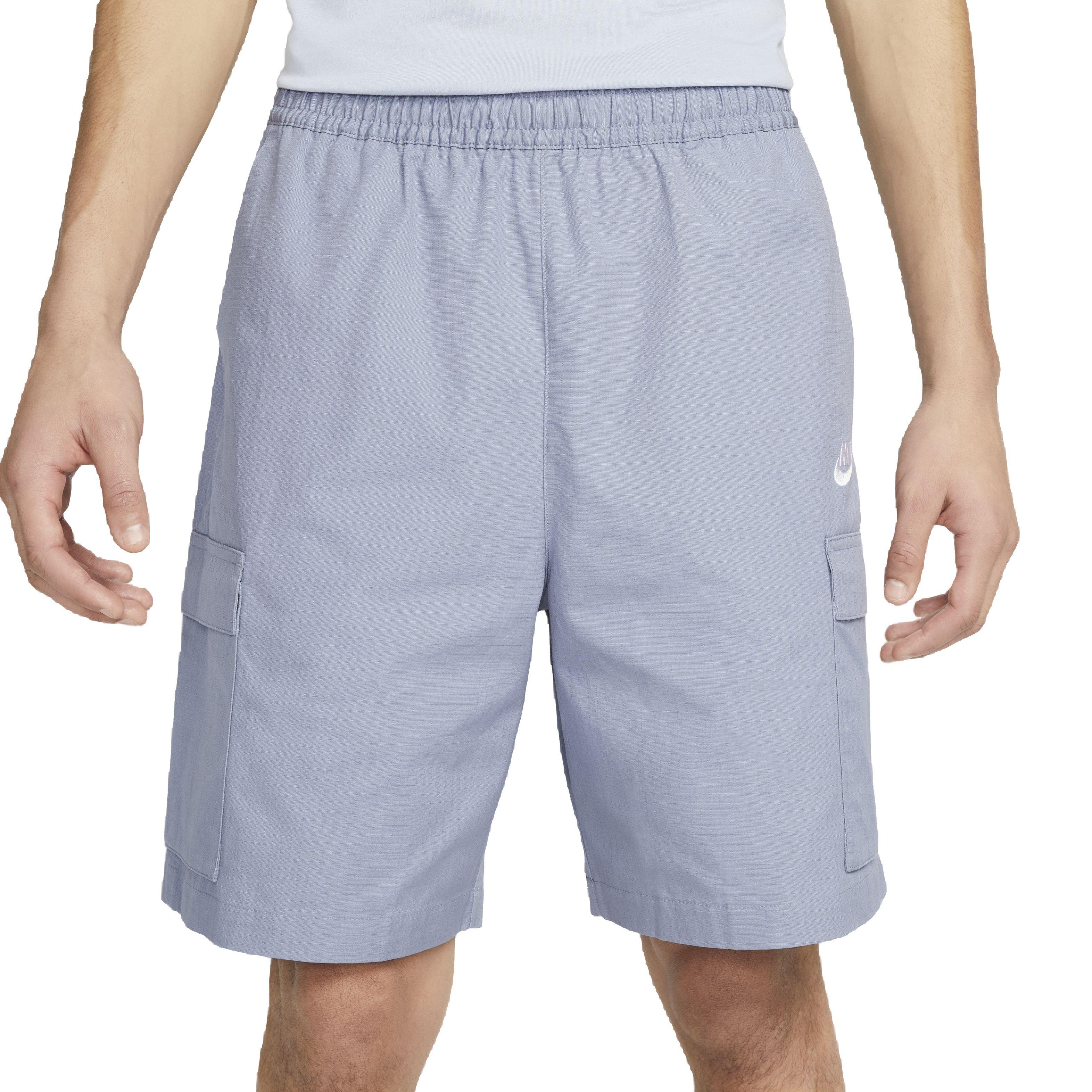 Nike Men's Club Woven Cargo Shorts - BLUE Thumbnail View 1