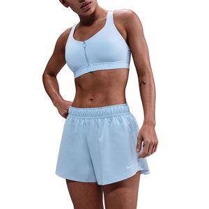 Nike Women's One Repel Mid-Rise 3" Brief-Lined Shorts -Lt Blue