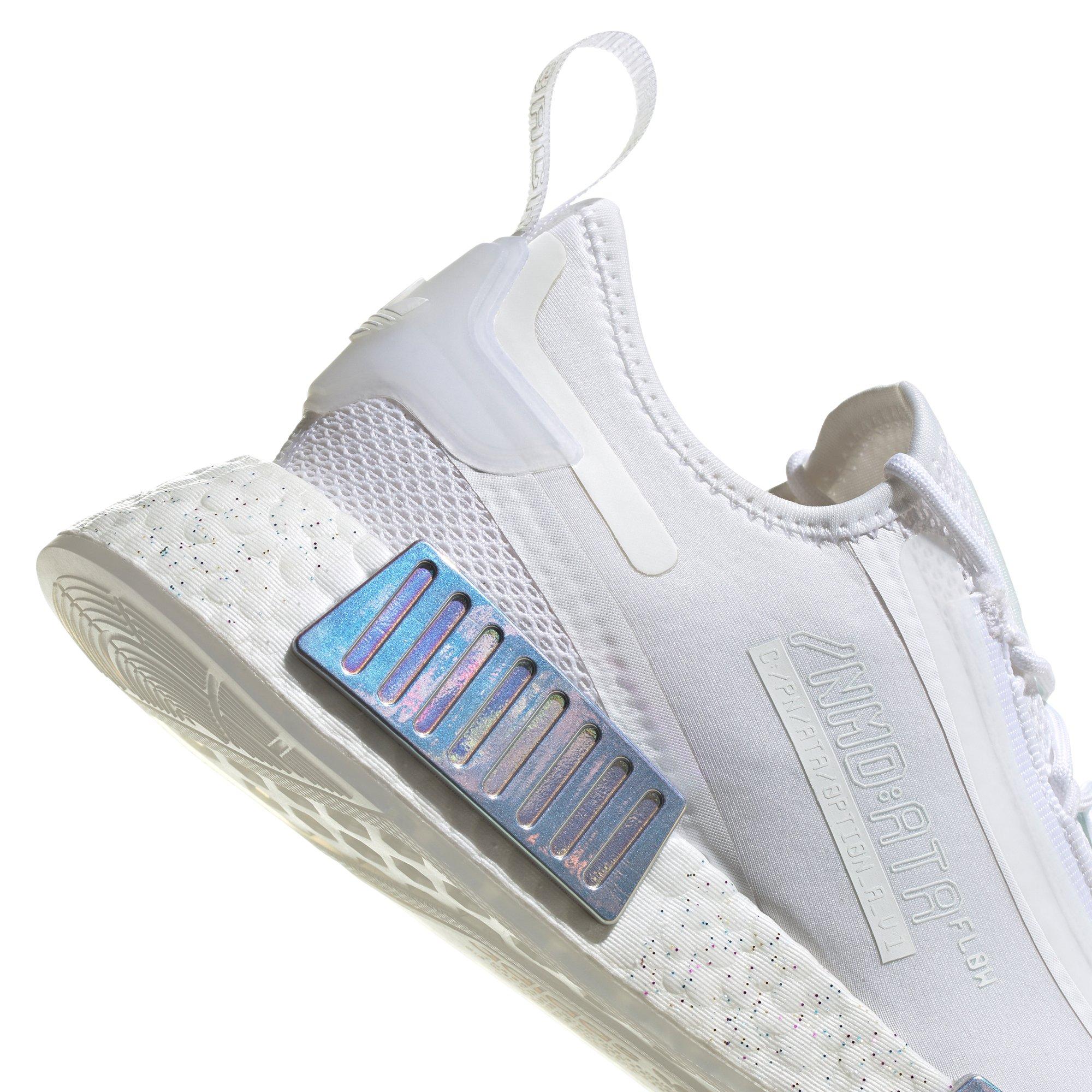 adidas Originals NMD_R1 Spectoo "White" Women's Running Shoe - WHITE Thumbnail View 8