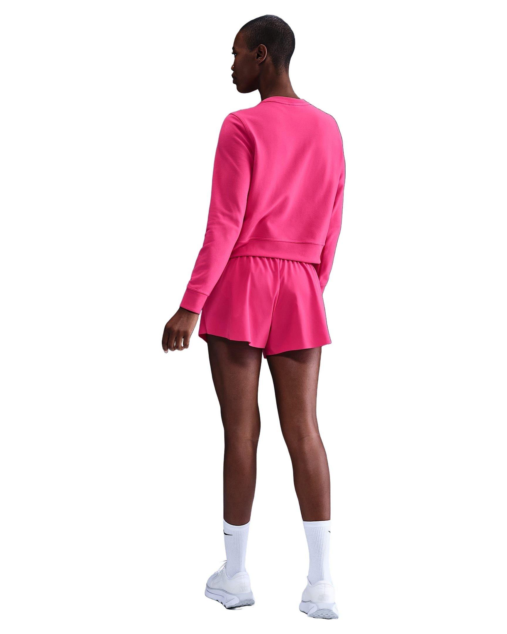 Nike Women's One Repel Mid-Rise 3" Brief-Lined Shorts -Pink - PINK Thumbnail View 5