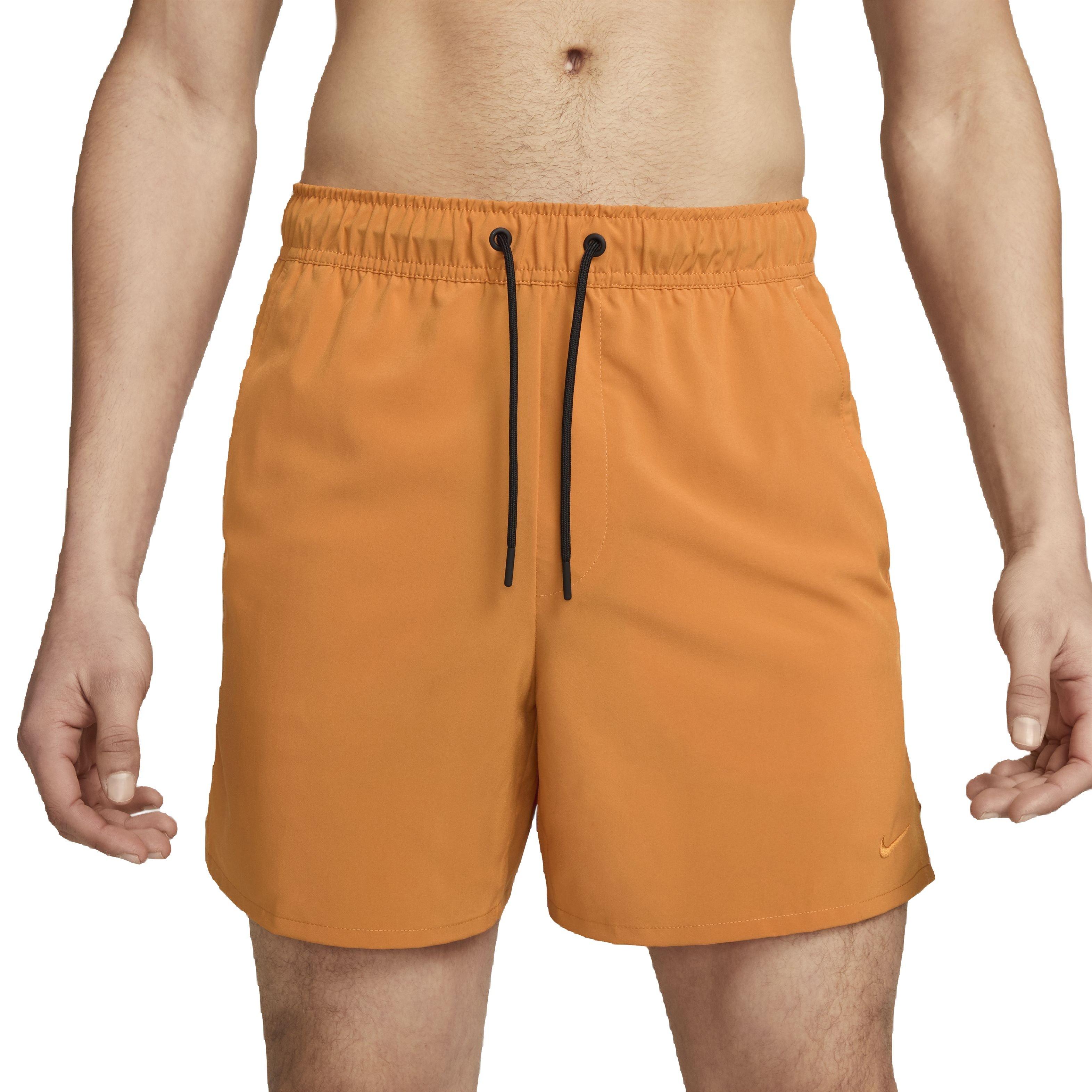 Nike Men's Dri-FIT Unlimited 5" Unlined Versatile Shorts - ORANGE