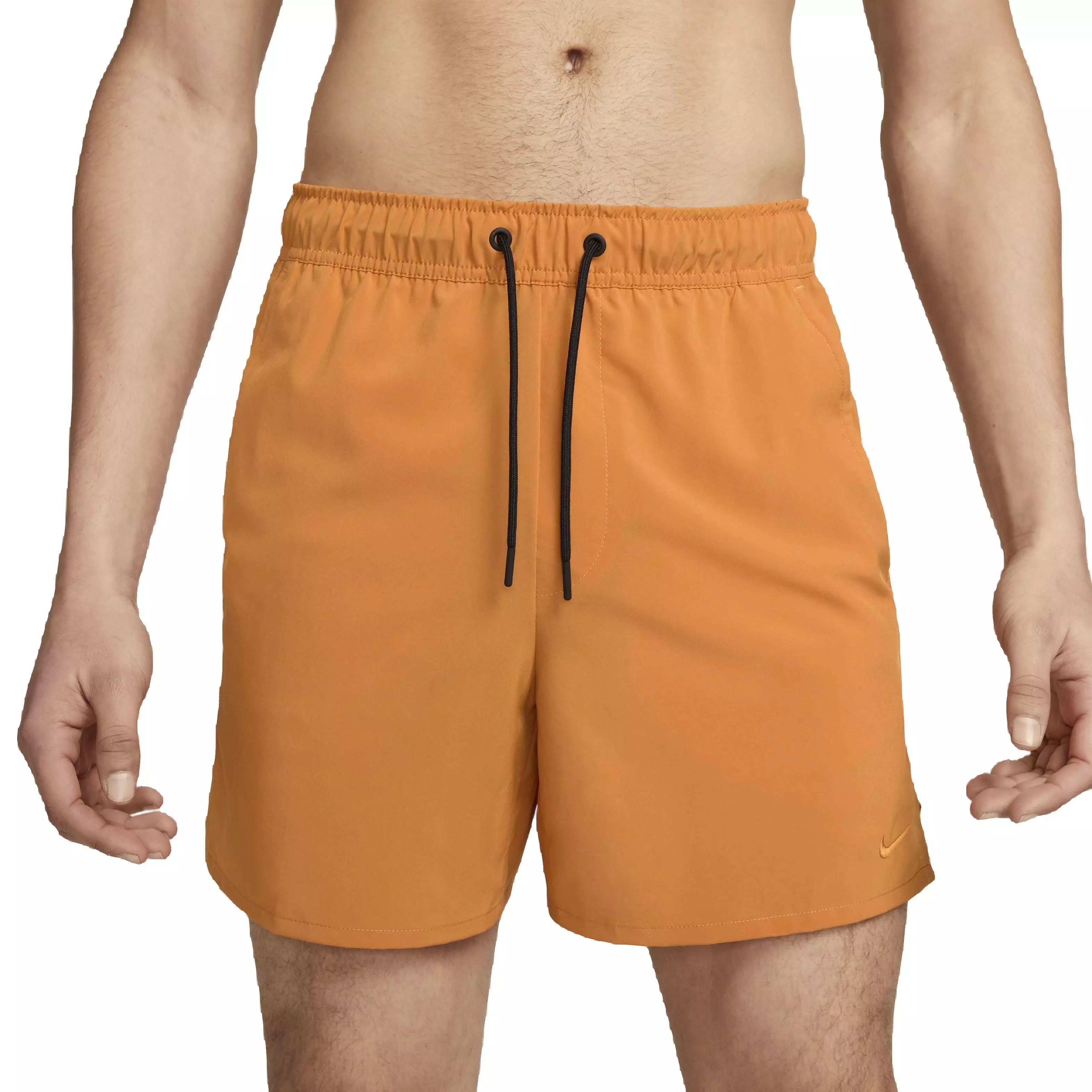 Nike Men's Dri-FIT Unlimited 5" Unlined Versatile Shorts - ORANGE
