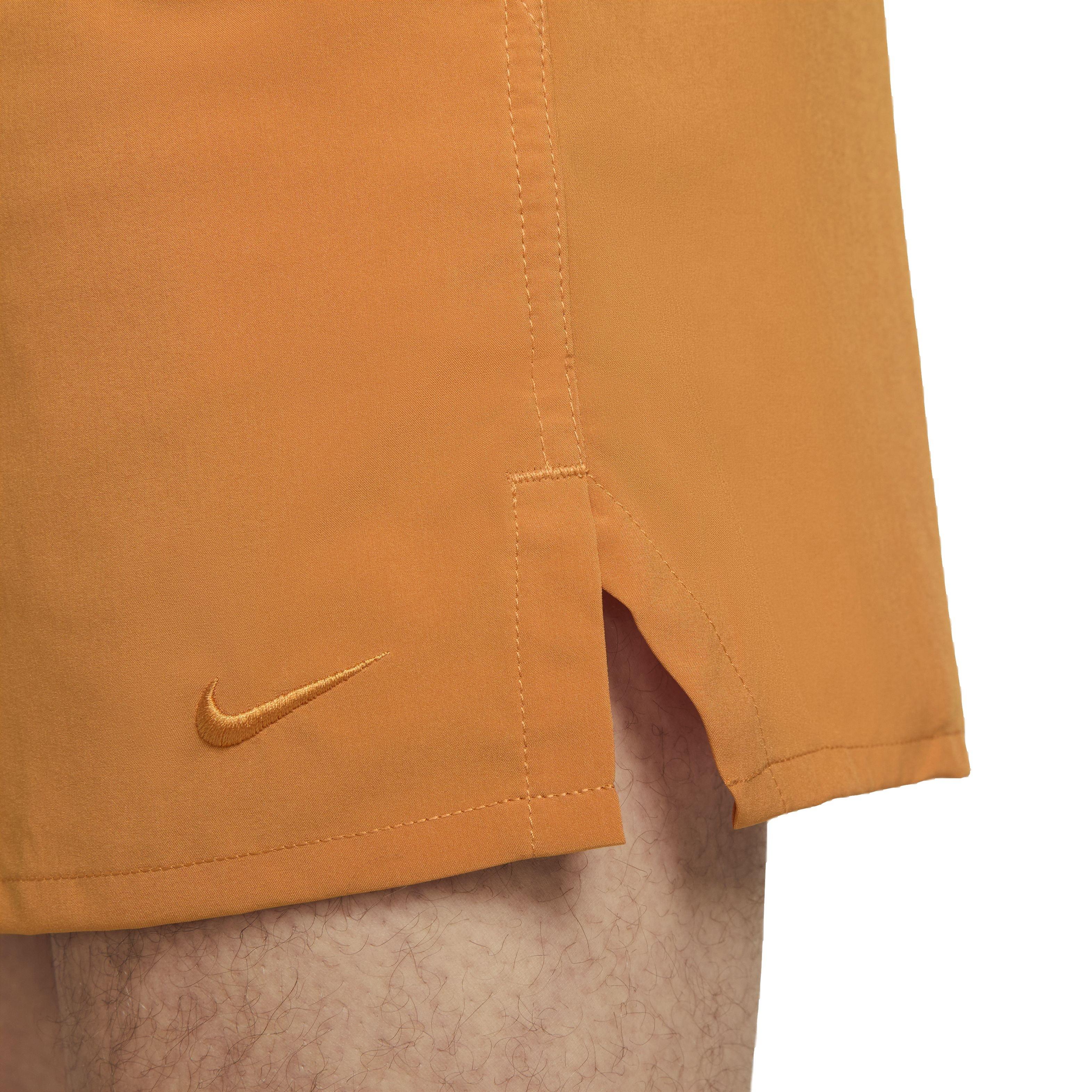 Nike Men's Dri-FIT Unlimited 5" Unlined Versatile Shorts - ORANGE
