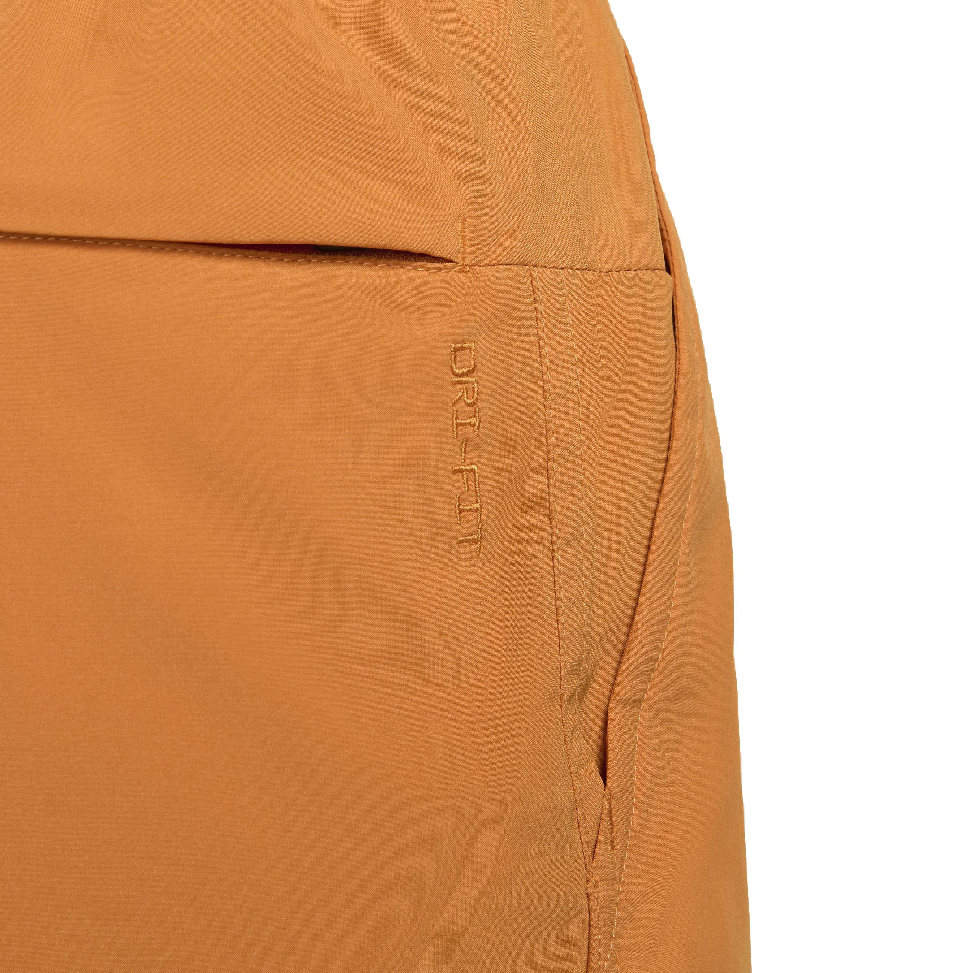 Nike Men's Dri-FIT Unlimited 5" Unlined Versatile Shorts - ORANGE
