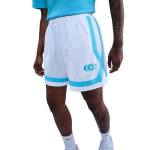 Nike Unisex Caitlin Clark Crossover Dri-FIT 5" Basketball Shorts -White/Blue