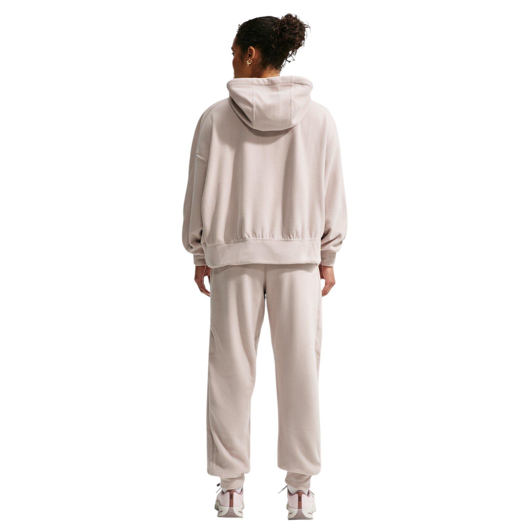 Nike Women's One Therma-FIT Oversized Pullover Hoodie - Cream - CREAM