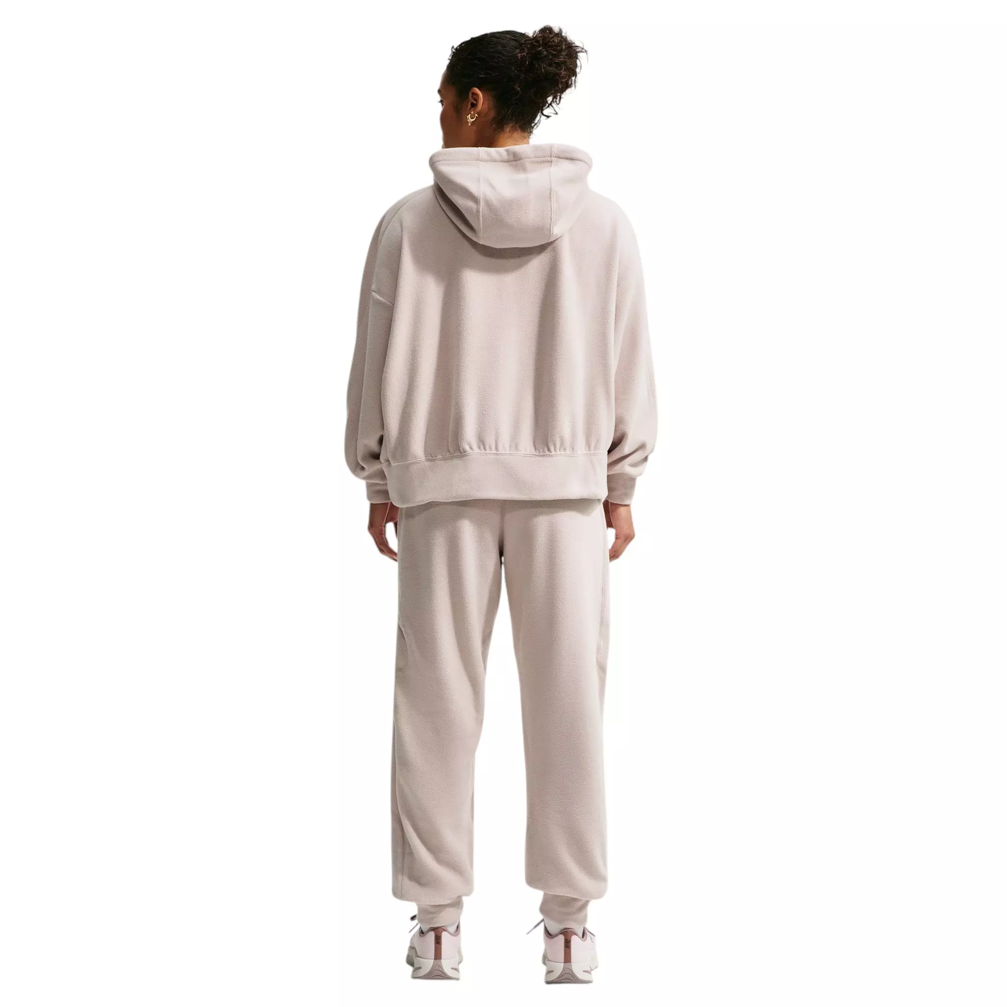Nike Women's One Therma-FIT Oversized Pullover Hoodie - Cream - CREAM