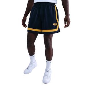 Nike Unisex Caitlin Clark Crossover Dri-FIT 5" Basketball Shorts -Navy/Yellow
