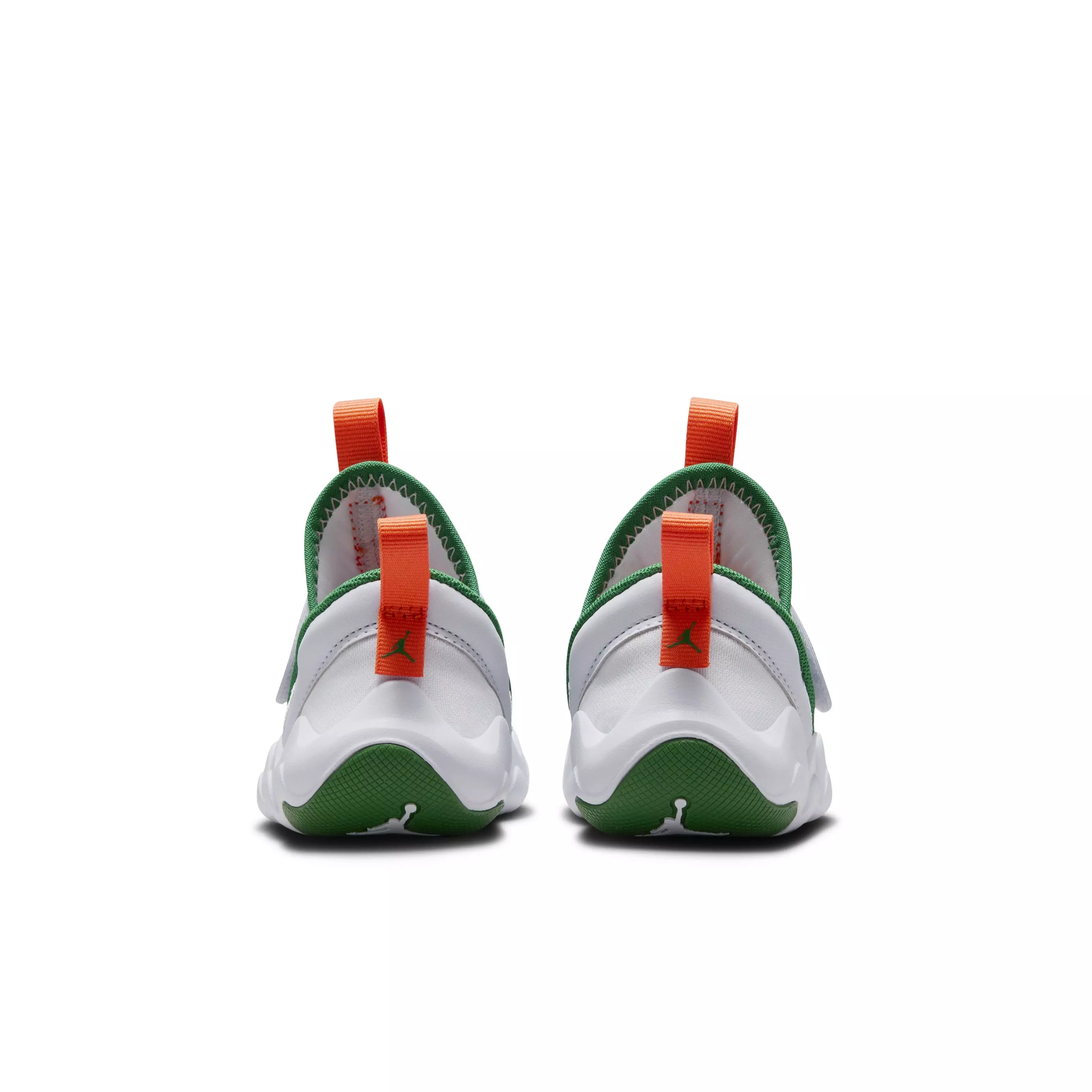 Jordan 23/7 "Football Grey/White/Orange Blaze/Pine Green" Infant Boys' Shoe - GREY/WHITE/ORANGE/GREEN
