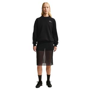 Nike Women's Studio Fleece Med-Weight 'Graphic Pack" "Athletic Dept" Crew - Black - BLACK
