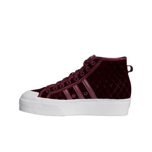 adidas Originals Nizza Platform "Victory Crimson/Ftwr White" Women's Shoe