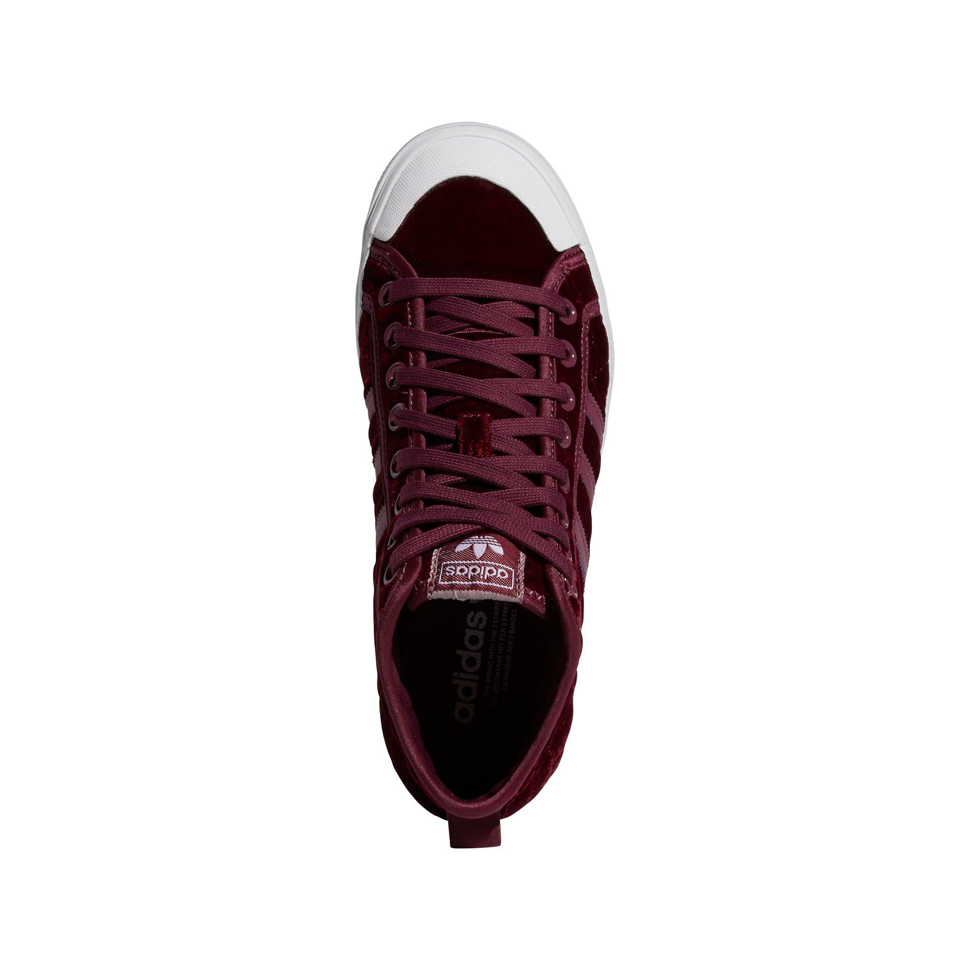 adidas Originals Nizza Platform "Victory Crimson/Ftwr White" Women's Shoe - CRIMSON/WHITE Thumbnail View 5