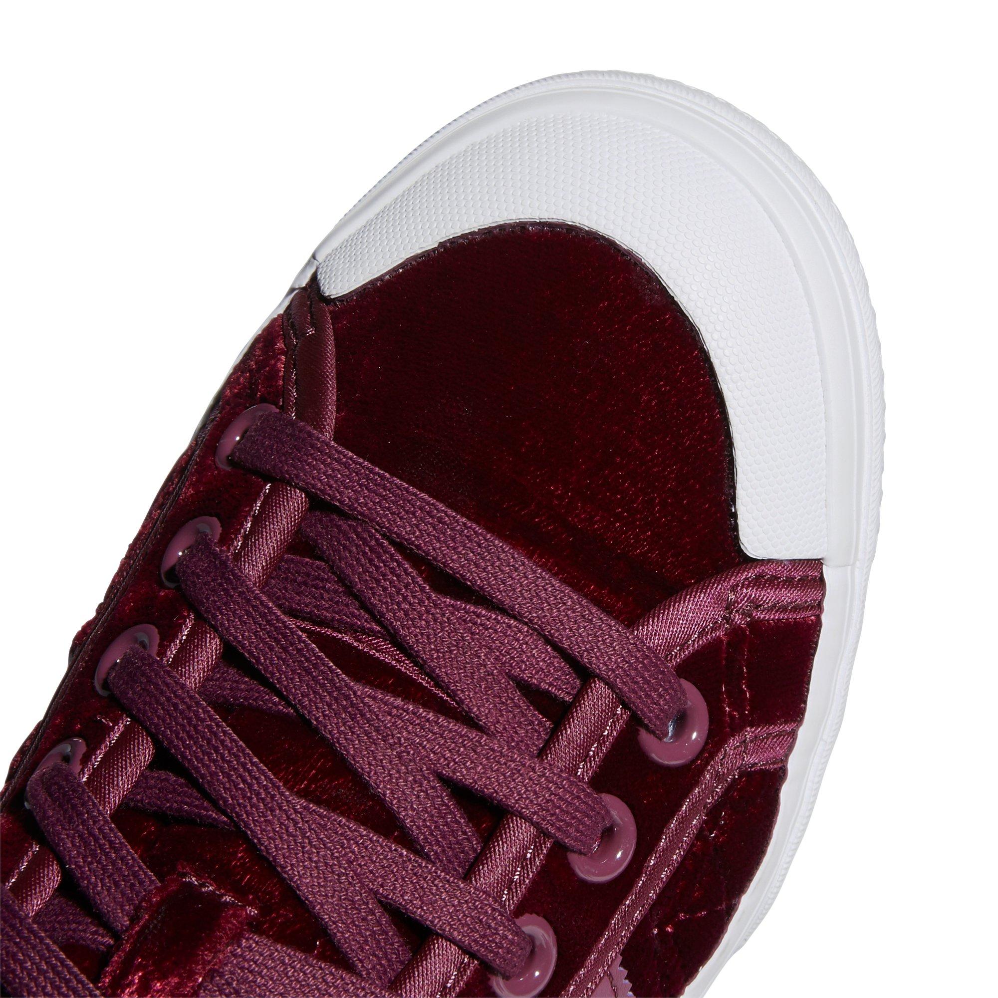 adidas Originals Nizza Platform "Victory Crimson/Ftwr White" Women's Shoe - CRIMSON/WHITE Thumbnail View 7