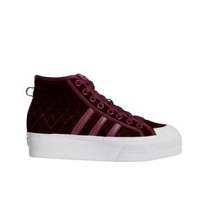 adidas Originals Nizza Platform "Victory Crimson/Ftwr White" Women's Shoe